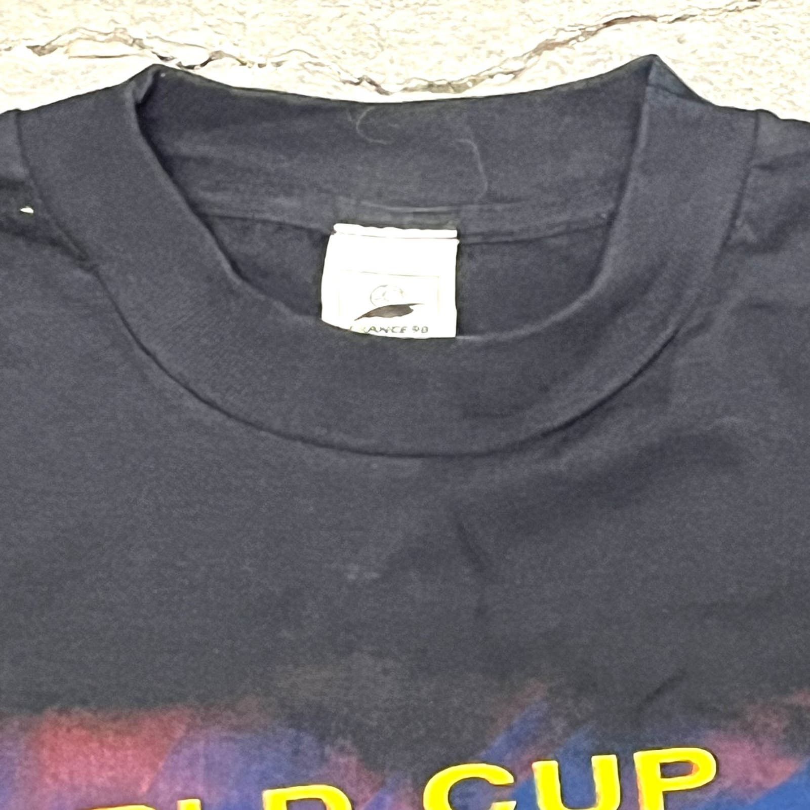 Vintage Vintage 1998 World Cup Brazil Graphic Tshirt XL Size US XL / EU 56 / 4 - 5 Thumbnail