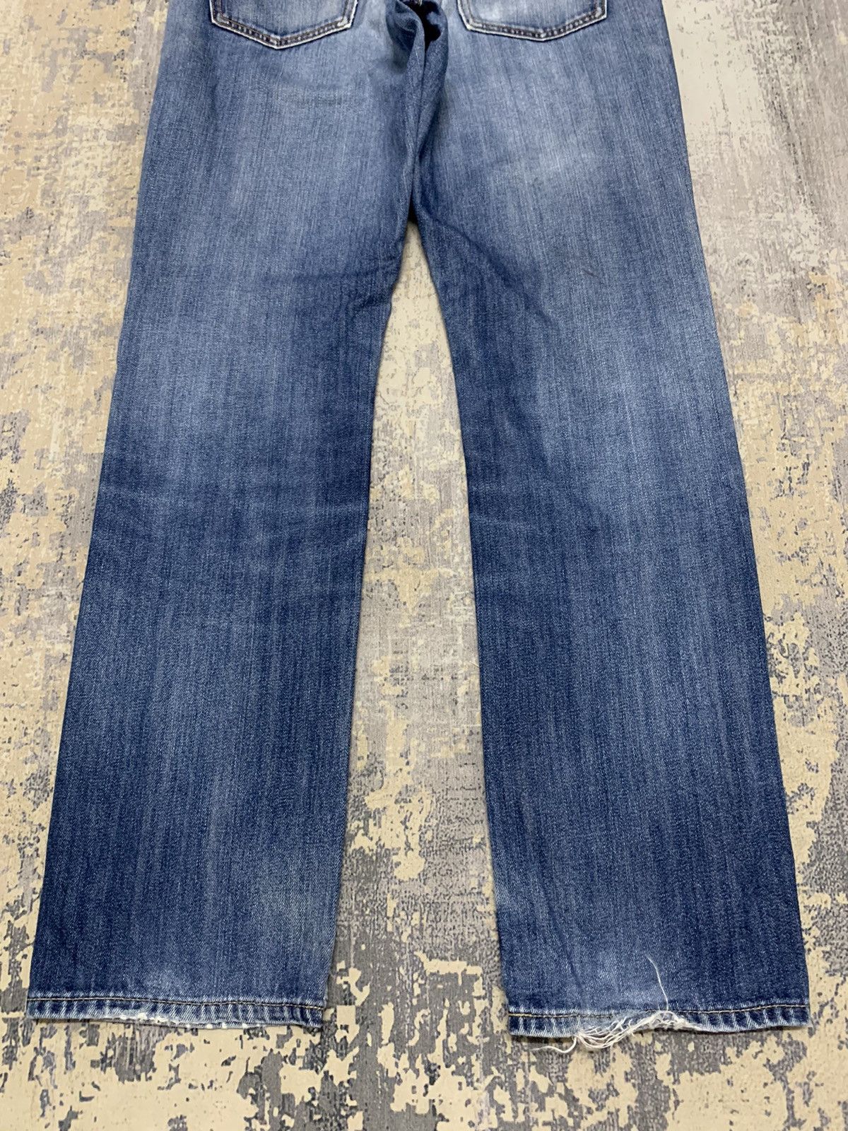 Hysteric Glamour Japanese Uniqlo Hysteric Glamour Distressed Style Jeans Size US 34 / EU 50 - 12 Thumbnail