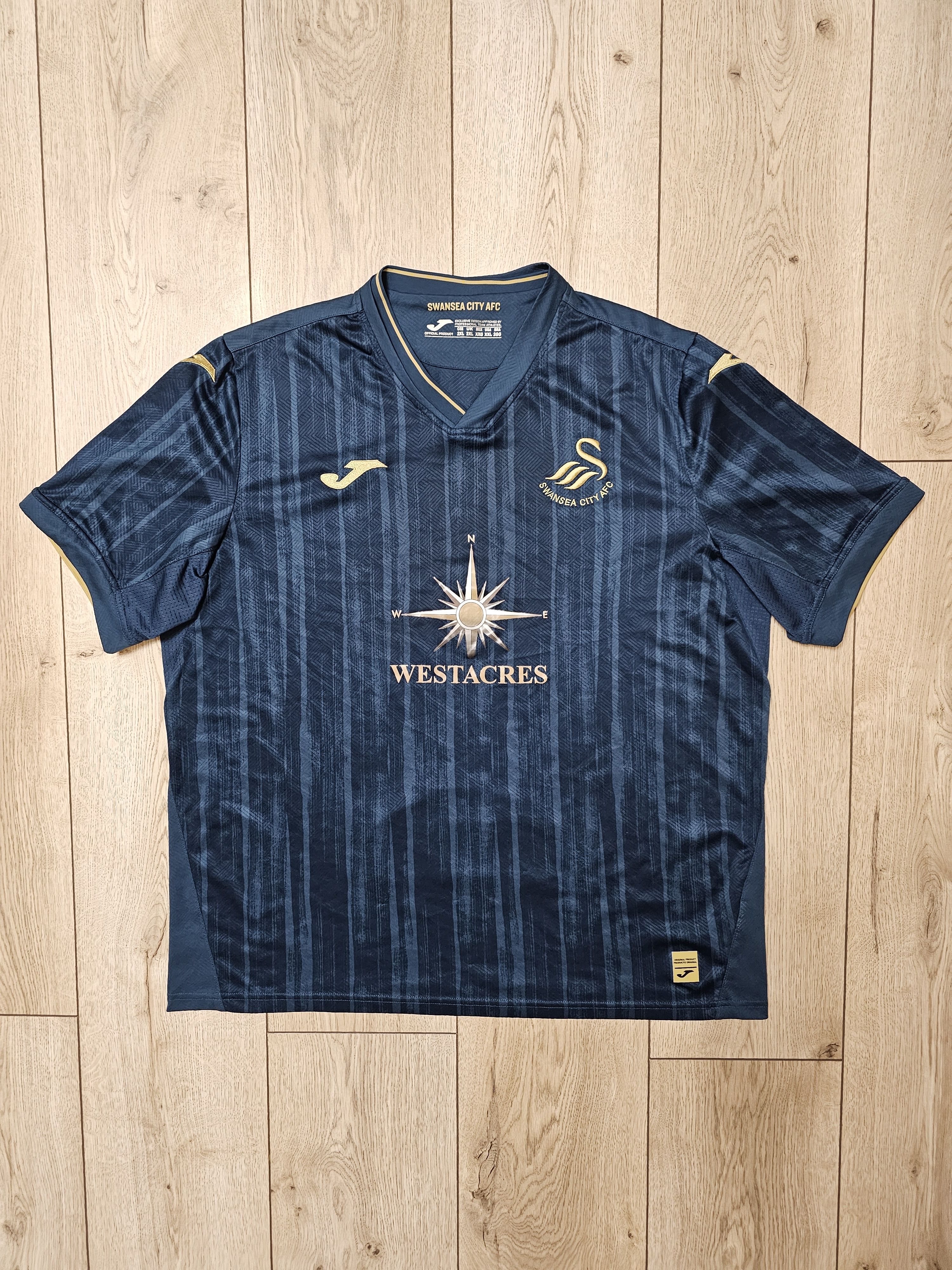 All Sport SWANSEA CITY 2023 2024 AWAY FOOTBALL SHIRT SOCCER JERSEY Size US XL / EU 56 / 4 - 1 Thumbnail