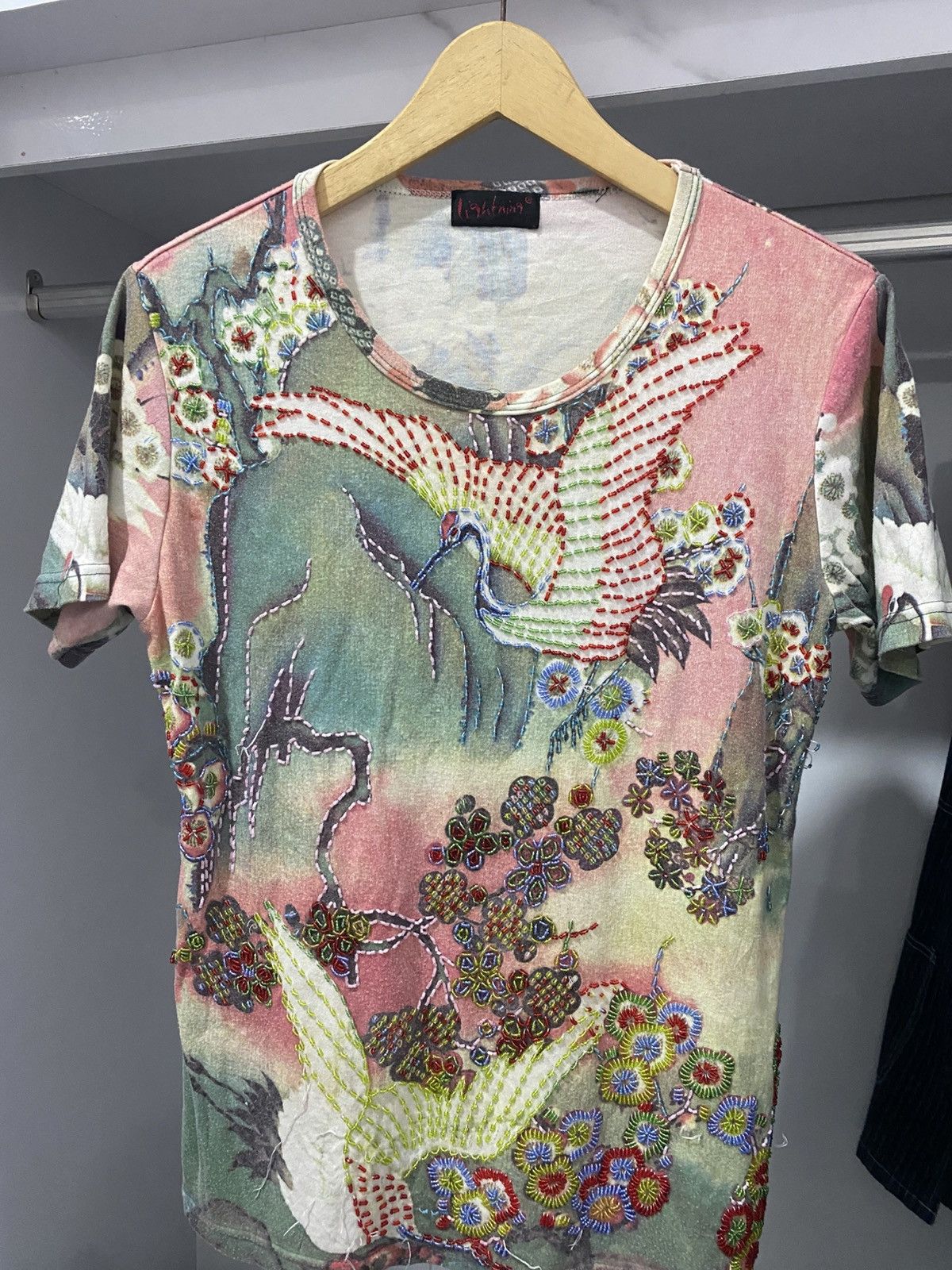 If Six Was Nine 🖤BLACKFRIDAY🖤Lighting nature birds shirt ifsix kmrii styled Size US M / EU 48-50 / 2 - 2 Thumbnail