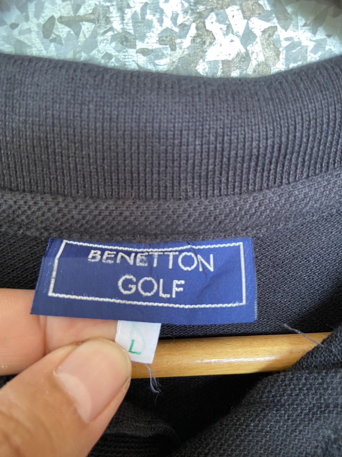 Benetton Benetton Golf polos long Sleeve Size US L / EU 52-54 / 3 - 4 Thumbnail