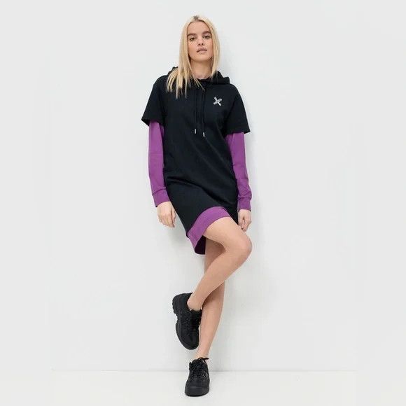 Kenzo Kenzo | Layered Sweater Dress Size L / US 10 / IT 46 - 1 Thumbnail