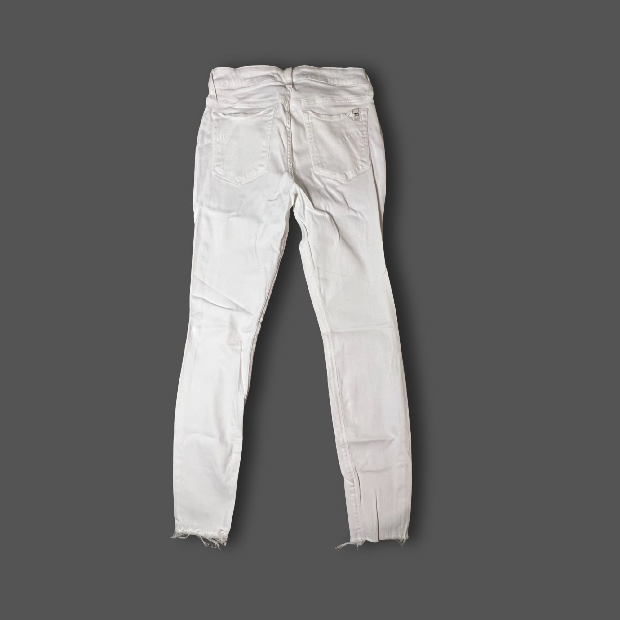 Joe's Joes Womens Skinny Ankle Jeans White W27 Cotton Blend Comfor Size 27" / US 4 / IT 40 - 3 Thumbnail