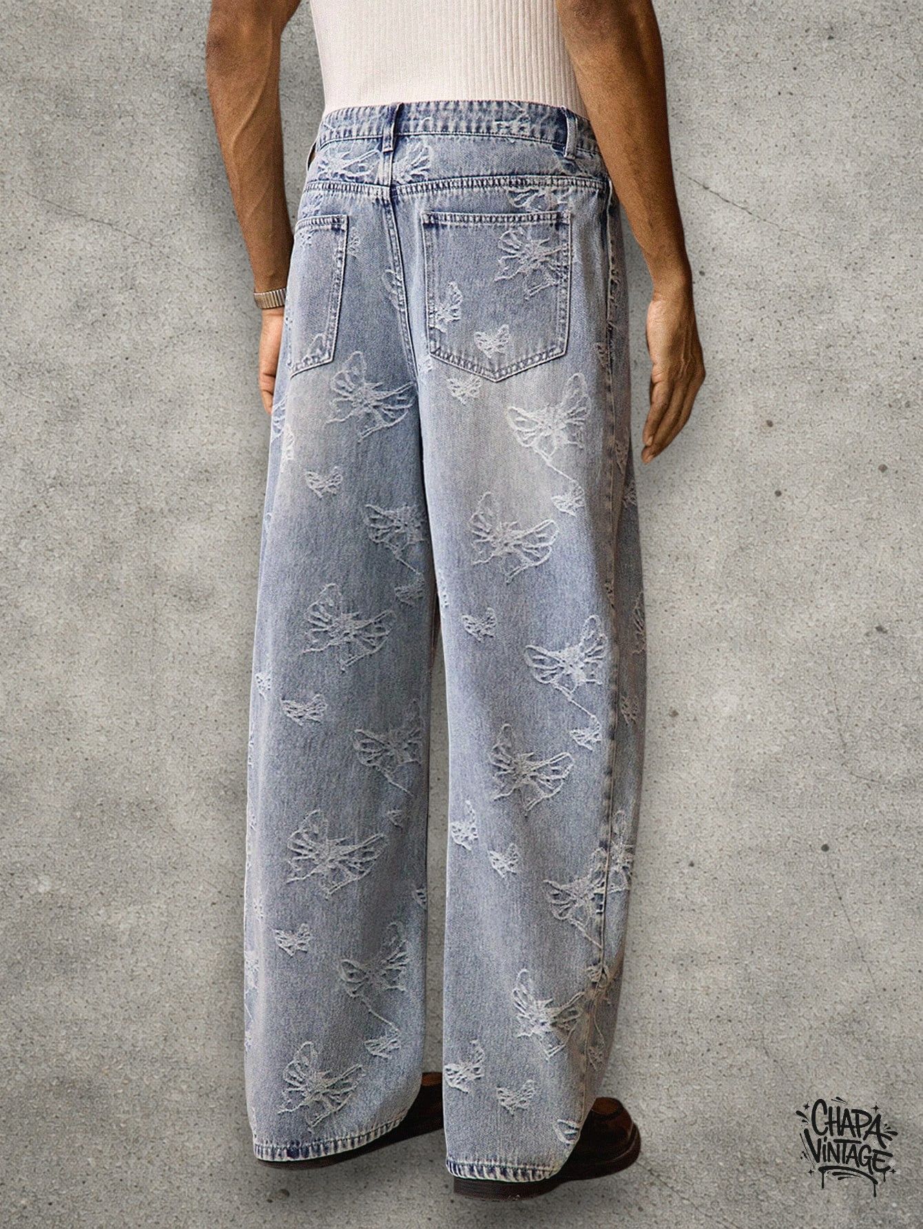 Vintage Washed vintage jeans Size US 32 / EU 48 - 4 Thumbnail