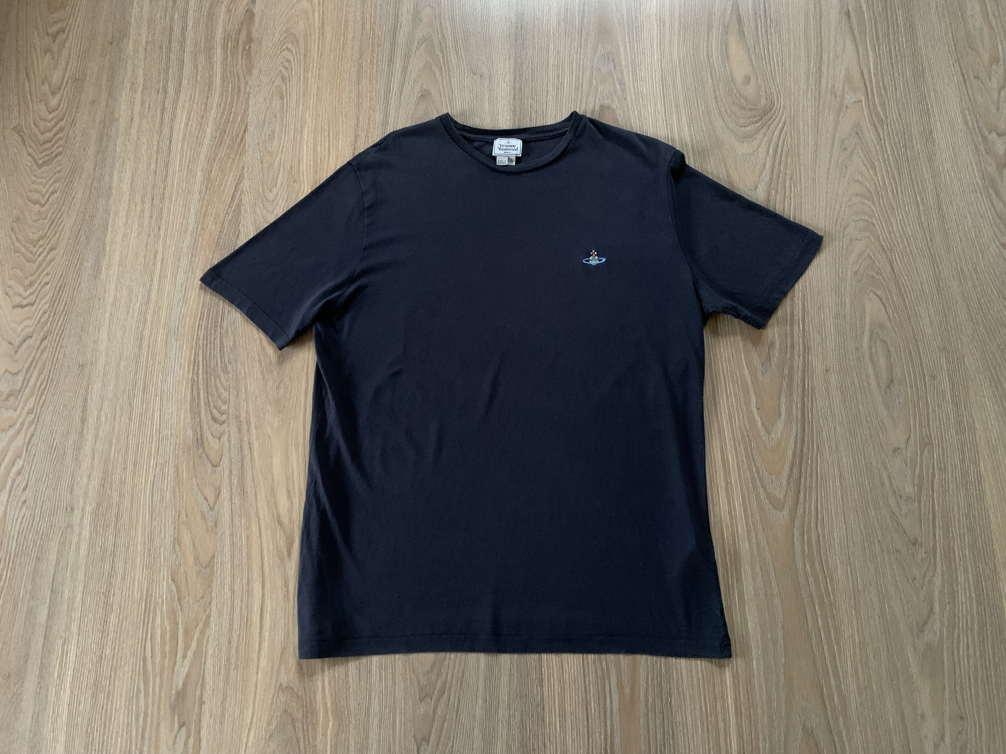 Vivienne Westwood Vintage Vivienne Westwood Basic Navy Blue T-Shirt Size US XL / EU 56 / 4 - 11 Thumbnail
