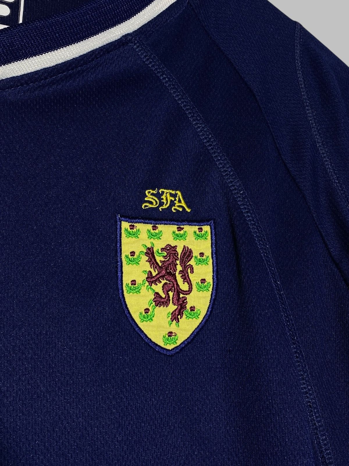 Fila Vintage Fila Scotland National Team 2000 Home Soccer Jersey Size US M / EU 48-50 / 2 - 5 Thumbnail