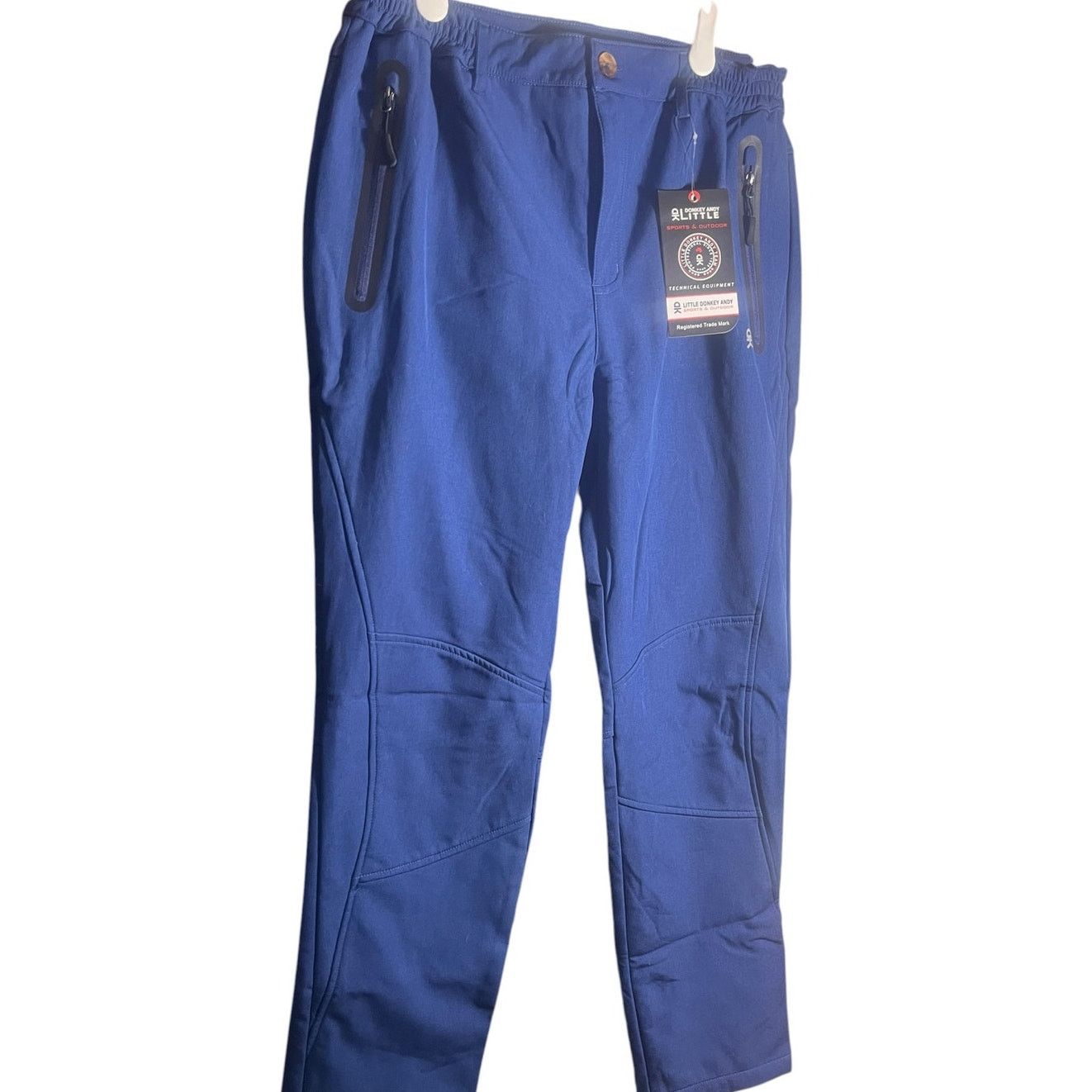 Other Little Donkey Andy Fleece Lined Softshell Ski Pant NWT Large Size 34" / US 12 / IT 48 - 4 Thumbnail