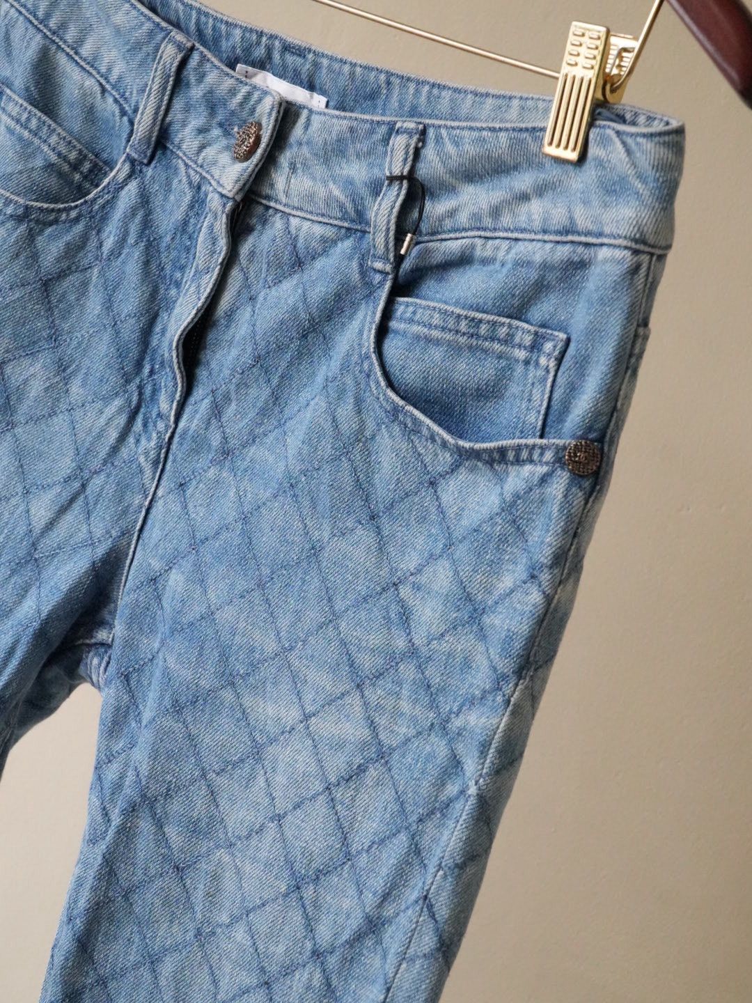 Chanel Chanel Blue Denim Jeans Size 25" / US 0 / IT 36 - 3 Thumbnail