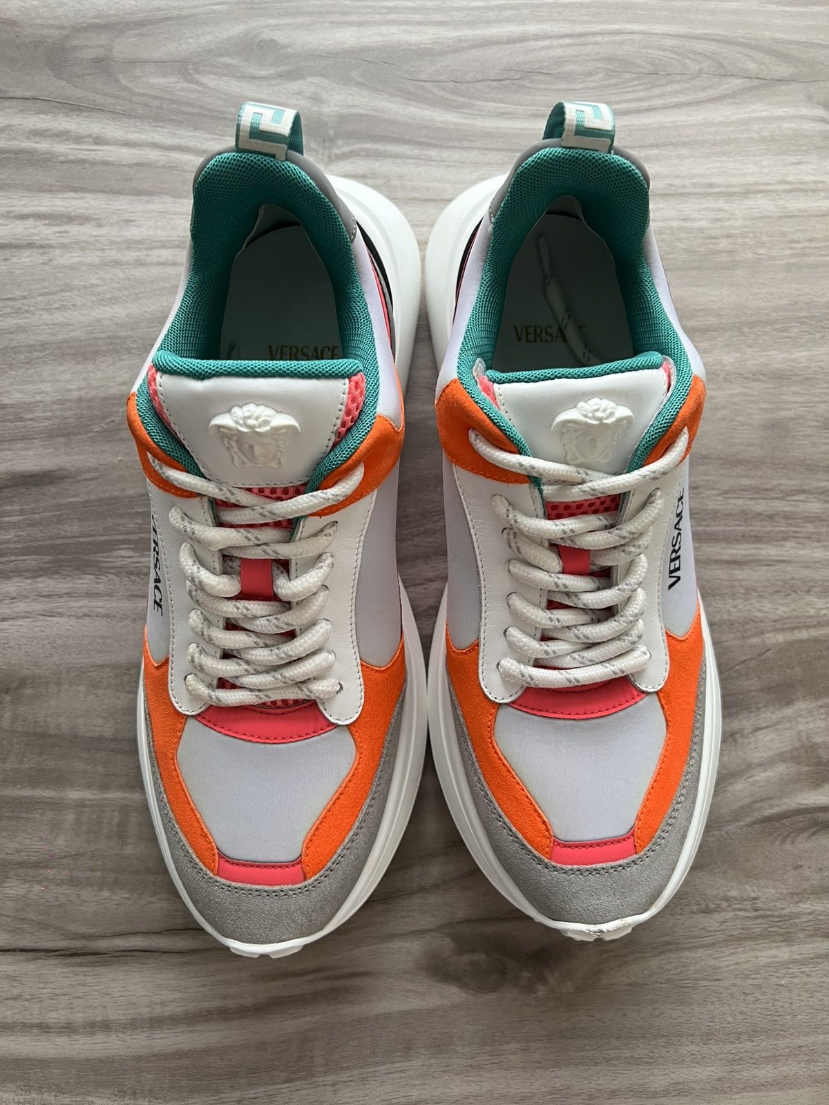 Versace Versace Low Top Multicolor Trainer WORN ONCE size 9.5 Womens Size US 9.5 / IT 39.5 - 5 Thumbnail