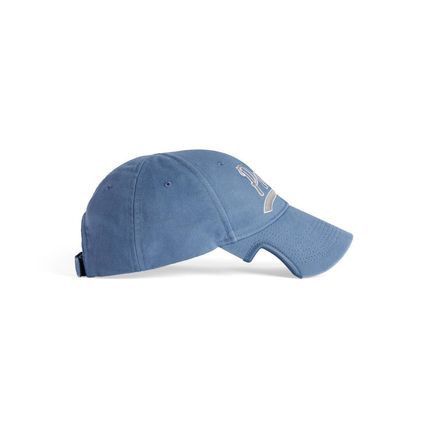 Balenciaga o1srvl11e0226 Size: L / Enjoy Paris Hat / Cap In Blue Size ONE SIZE - 4 Thumbnail