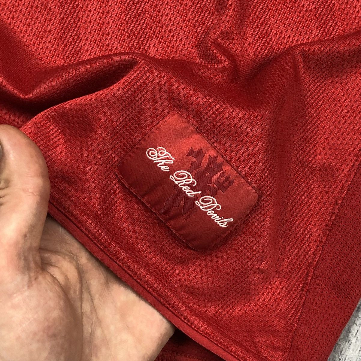 Nike × Vintage Vintage 00s Nike Manchester United Red Devils Soccer Jersey Size US M / EU 48-50 / 2 - 10 Thumbnail