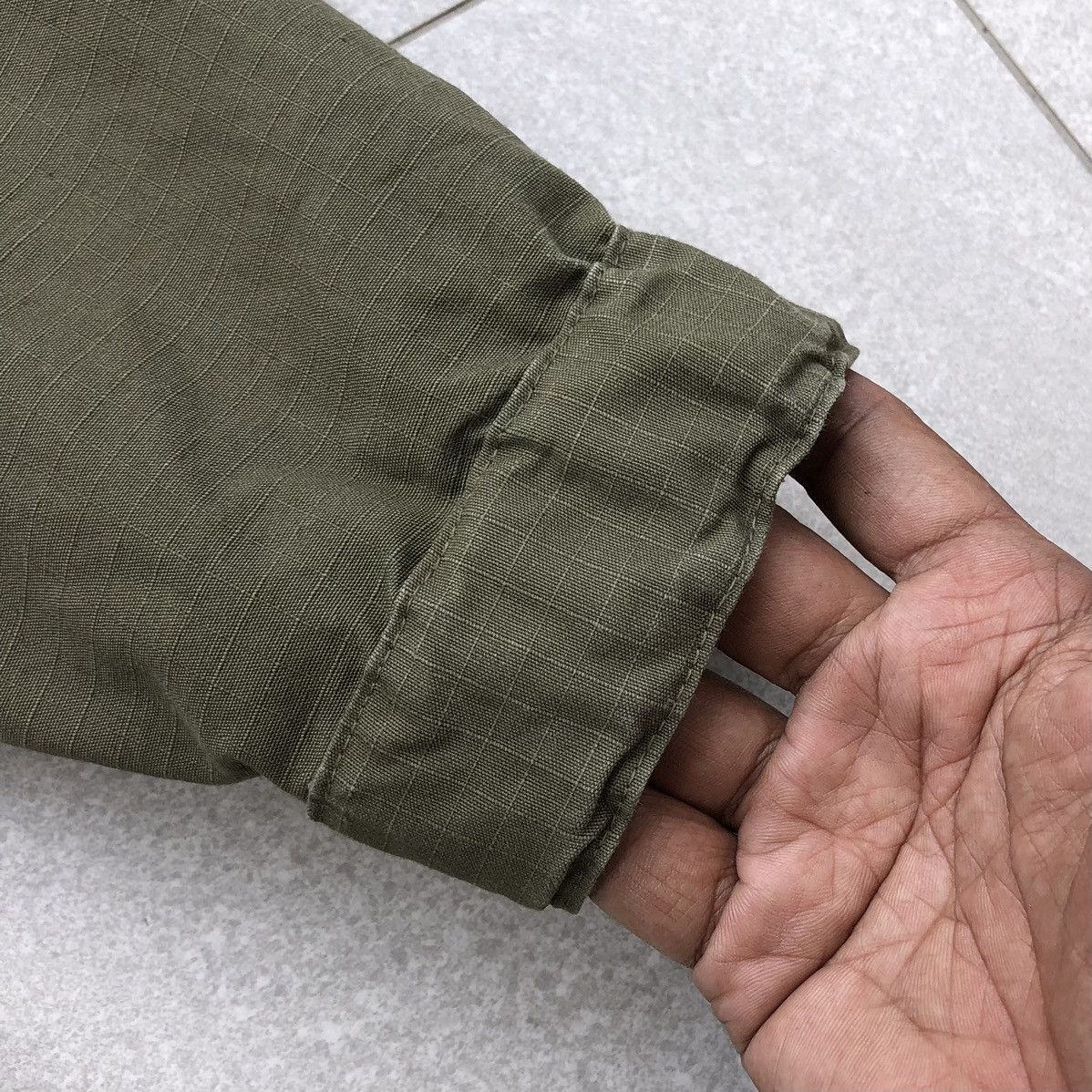 Pure Blue Japan F.W.U RIPSTOP PLAIN OVERSHIRT JAPAN BLUE JEANS Size US M / EU 48-50 / 2 - 5 Thumbnail