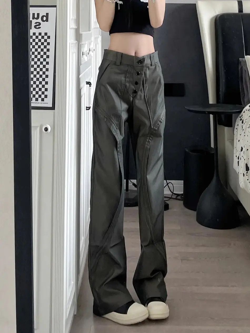 Japanese Brand × Vintage Straight and loose drape casual pants Size US 32 / EU 48 - 1 Thumbnail