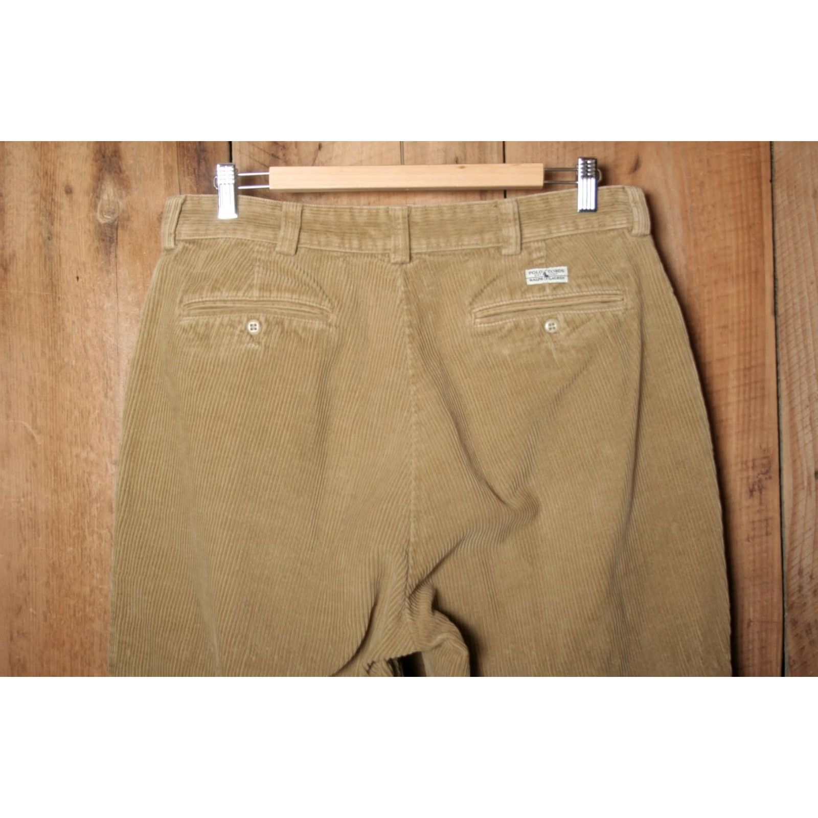 Polo Ralph Lauren POLO RALPH LAUREN Khaki Corduroy Pants Pants Corduroy Men 34x29 Tan 35x30 Cords Mulitple Details? Size US S / EU 44-46 / 1 - 4 Thumbnail