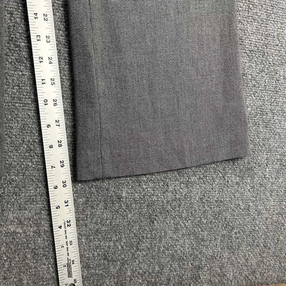 Express Express Pants Womens 2R Gray Editor Bootcut Polyester Blend Size 26" / US 2 / IT 38 - 3 Thumbnail