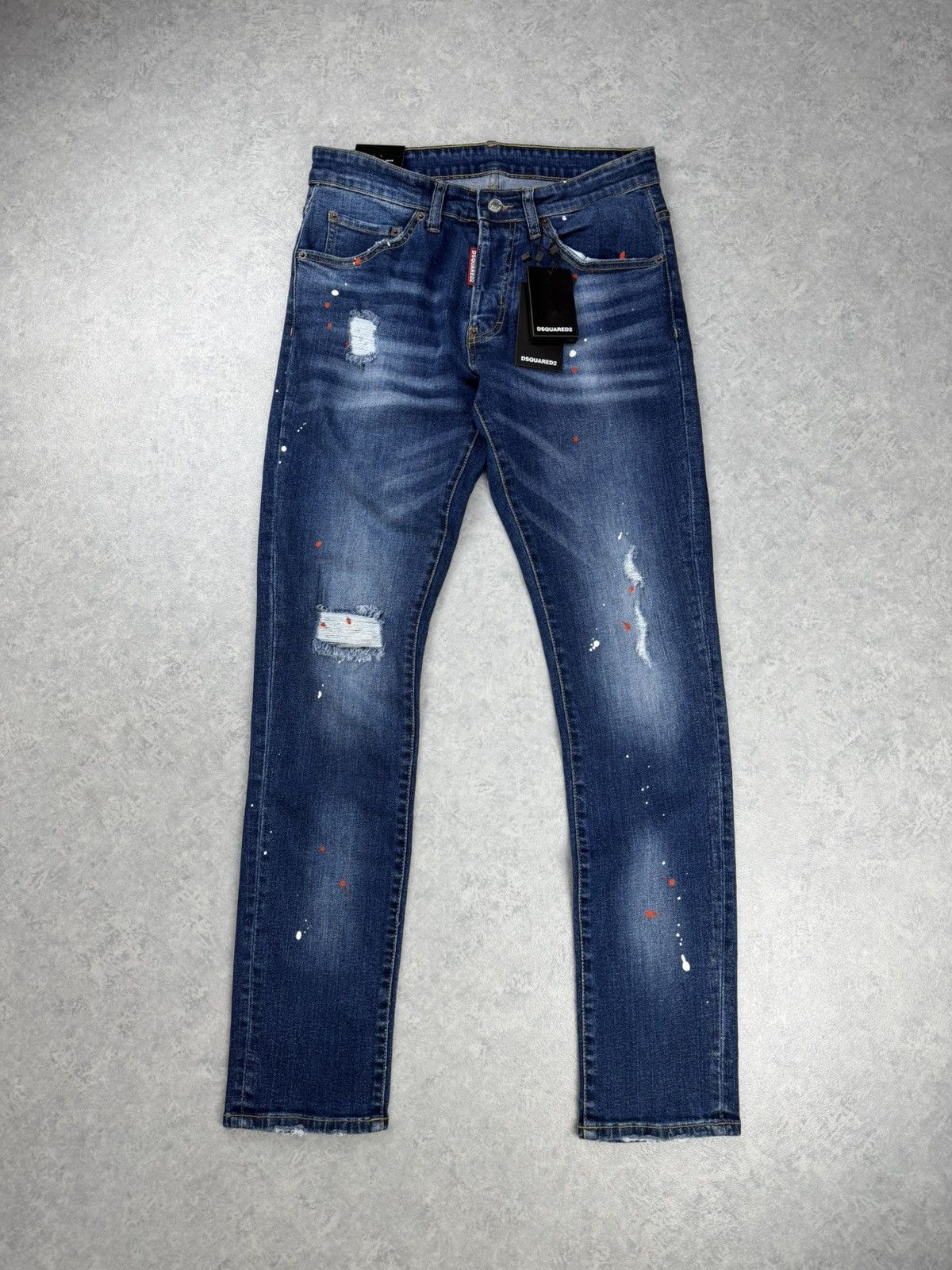 Dsquared2 Dsquared2 Cool Guy Denim Distressed Paint Jeans Size 46 Size US 30 / EU 46 - 1 Thumbnail
