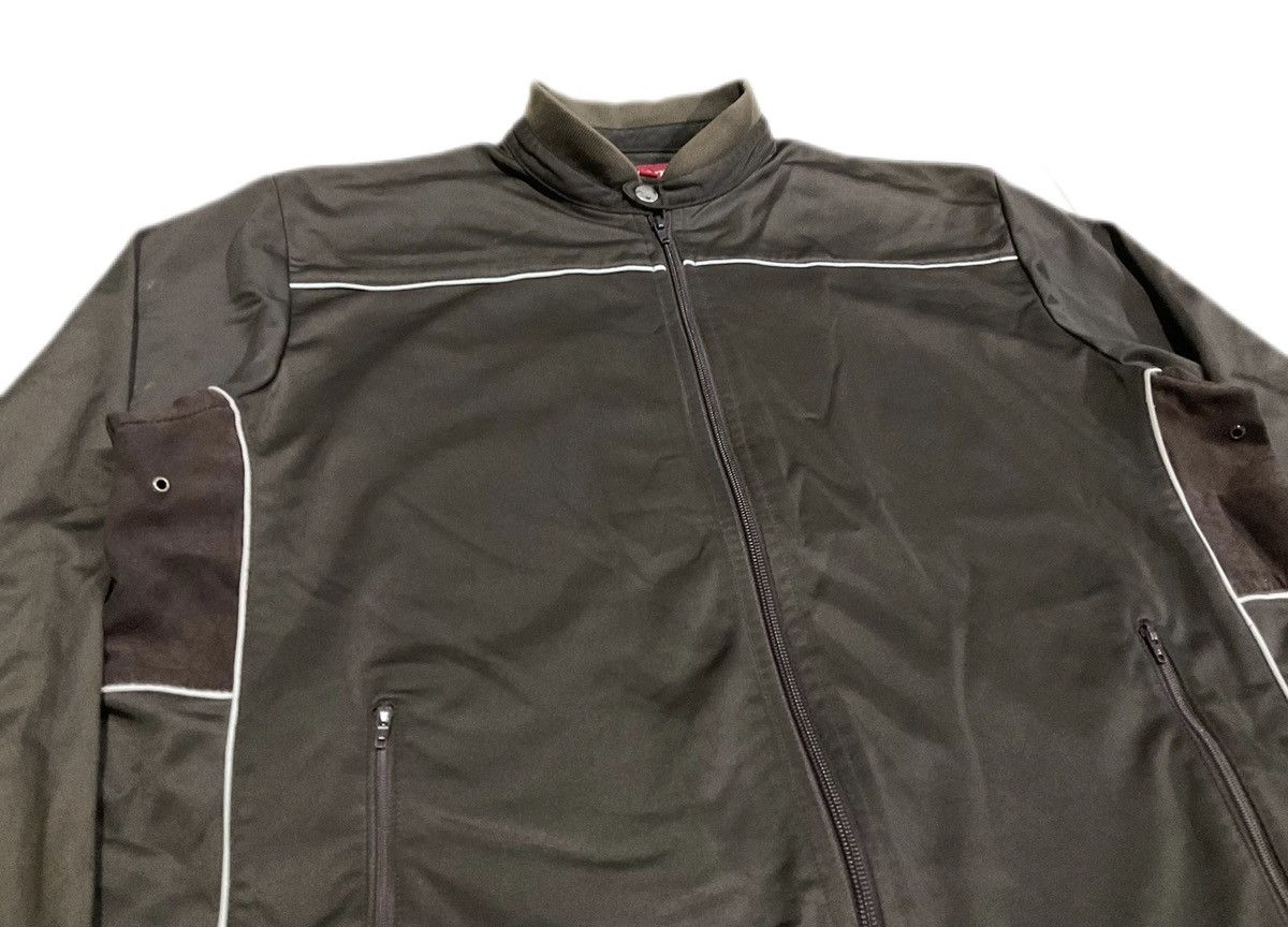 Supreme 🔥Archived Ss02 Supreme Brown Cement Jersey Jacket Size US XL / EU 56 / 4 - 2 Thumbnail