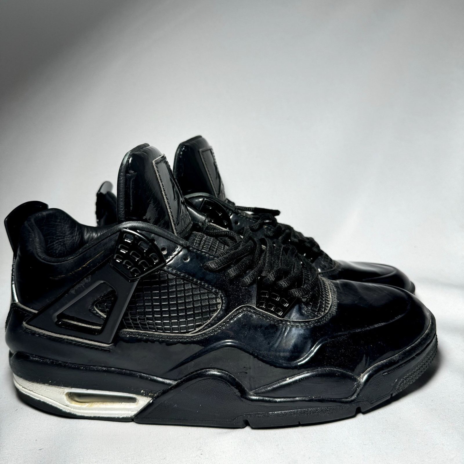 Size 10 Nike Air Jordan Retro 11Lab4 Black Men's Shoes