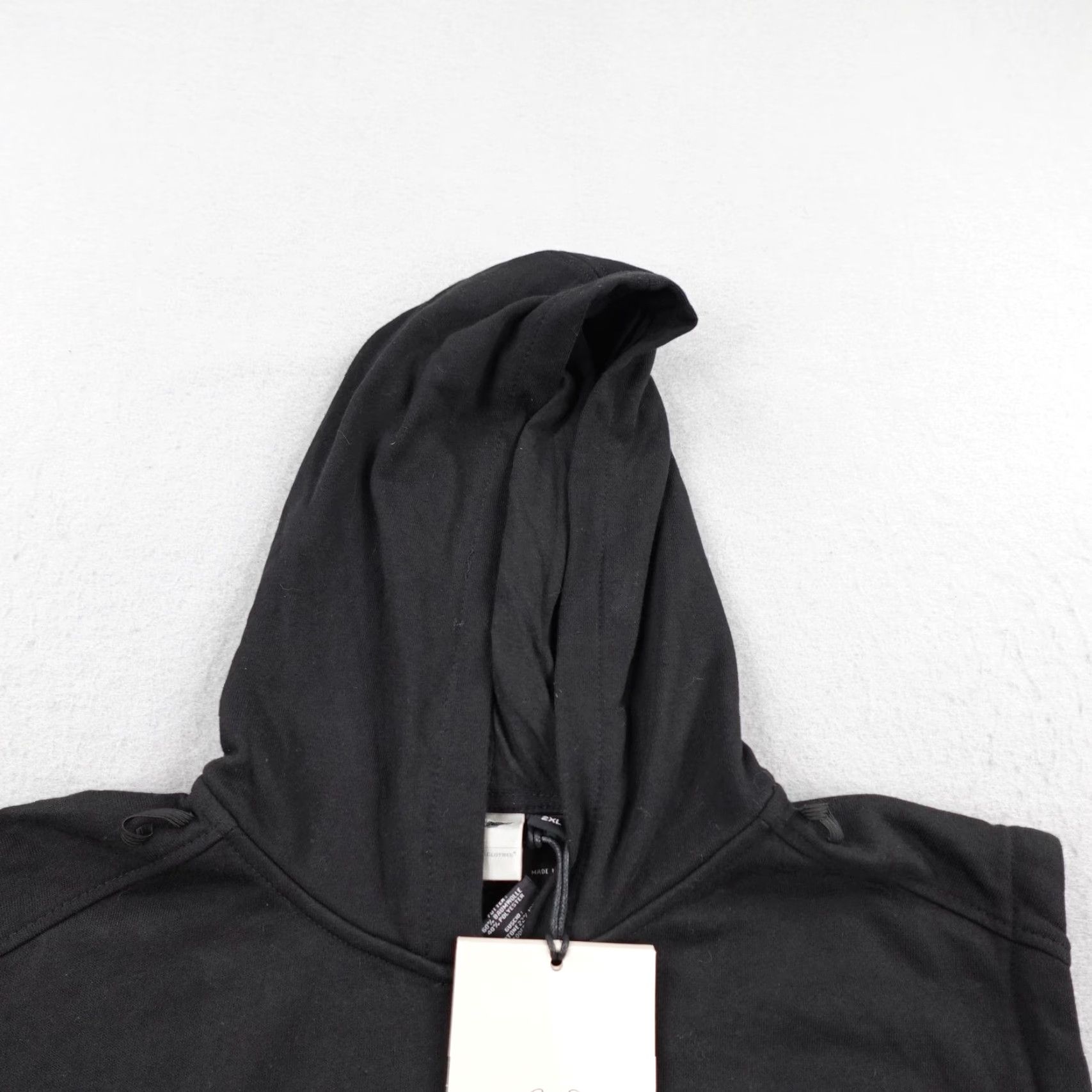 Harley Davidson Harley-Davidson Hoodie Womens 2XL Black Sleeveless Full Zip Sweatshirt Biker NEW Vest Zip Logo Pockets Lined Knit Cotton Blend Sleeveless Size XXL / US 16-18 / IT 52-54 - 2 Thumbnail