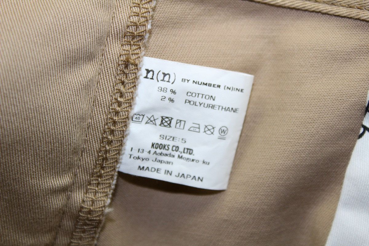 Number (N)ine Twill Work Pants Size US 32 / EU 48 - 4 Thumbnail