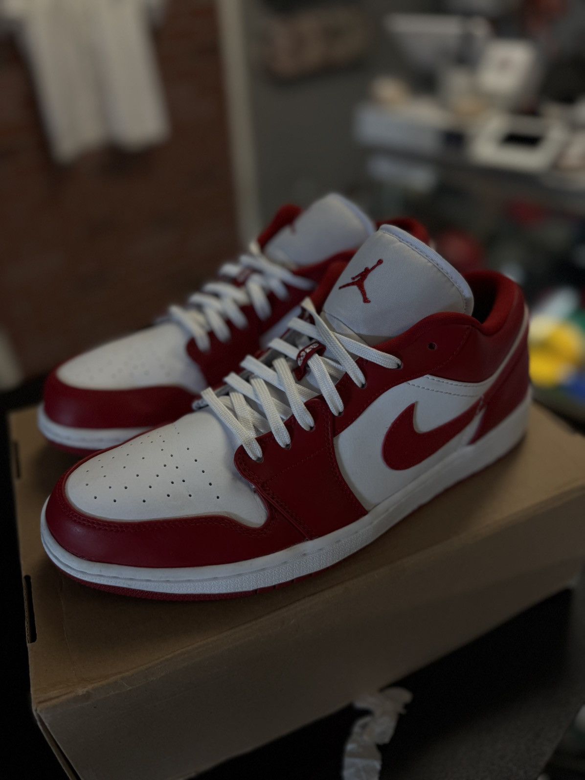 Jordan Brand × Nike Jordan 1 Low Too Gym Red Size 11 Clean Condition Size US 11 / EU 44 - 5 Thumbnail