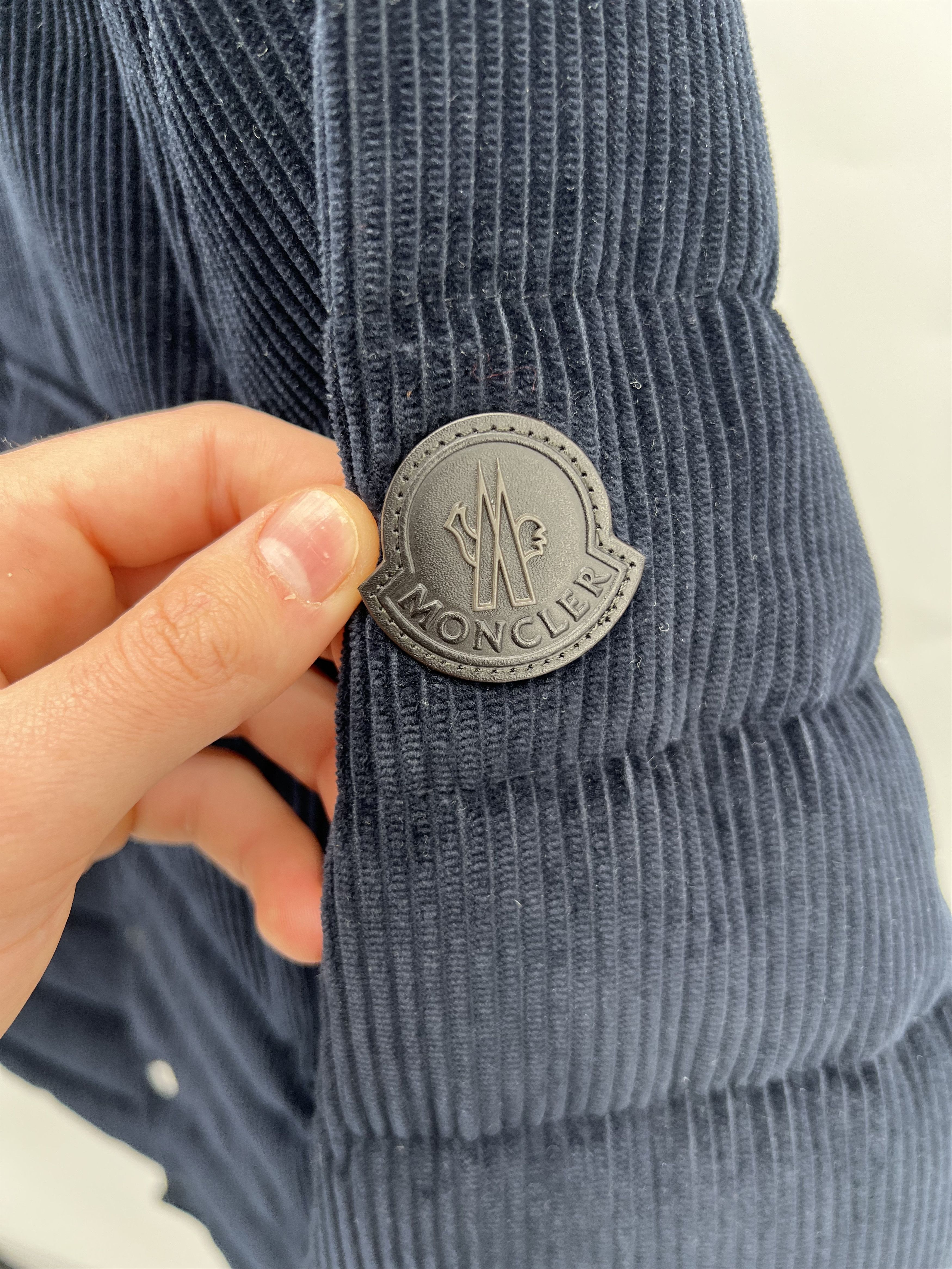 Moncler Moncler Gasserhof Blue Corduroy Jacket Size S Size US S / EU 44-46 / 1 - 3 Thumbnail