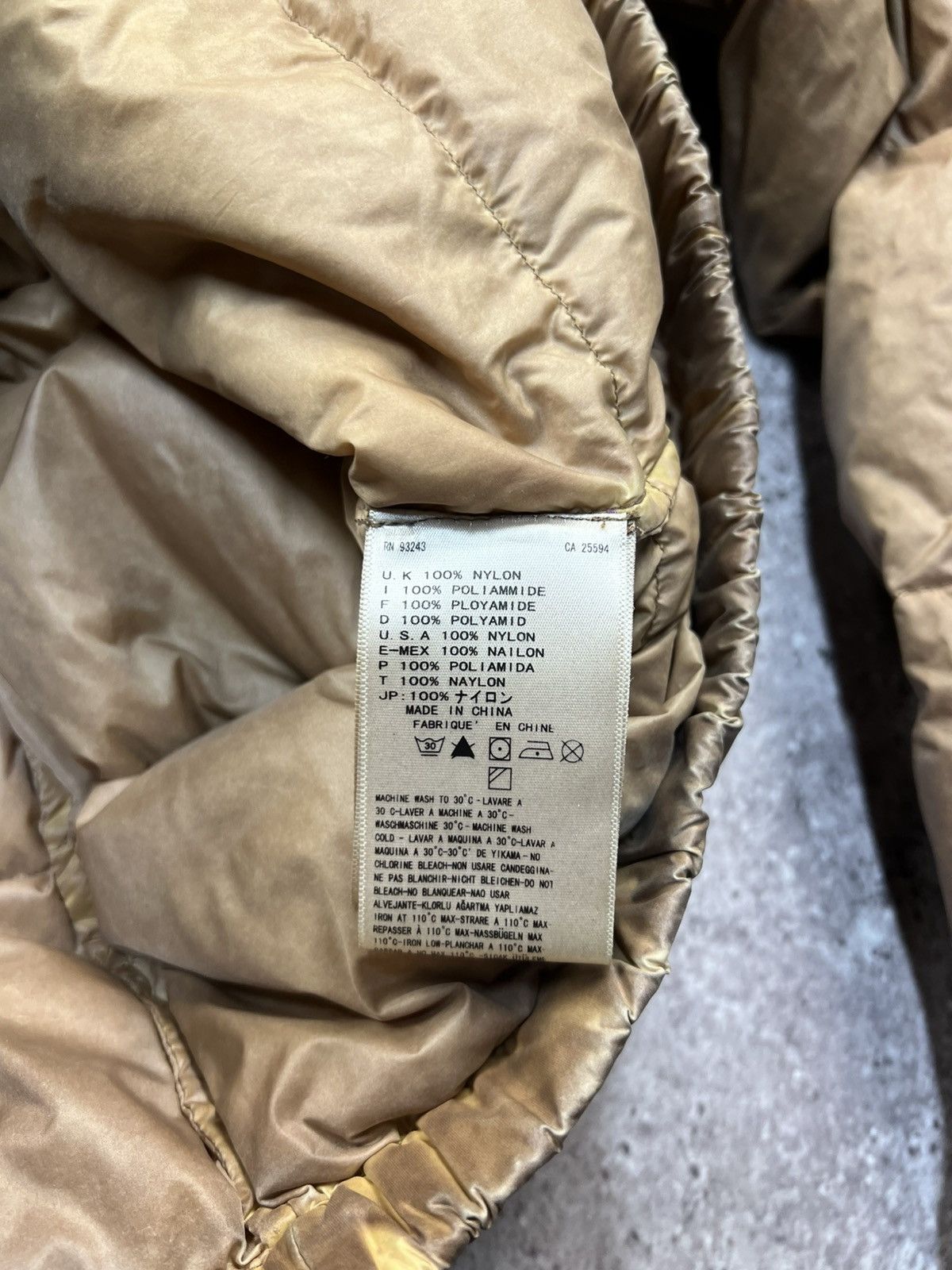 Diesel Vintage Y2K Diesel Puffer Jacket Down Filled Jacket Kaki Size US S / EU 44-46 / 1 - 4 Thumbnail