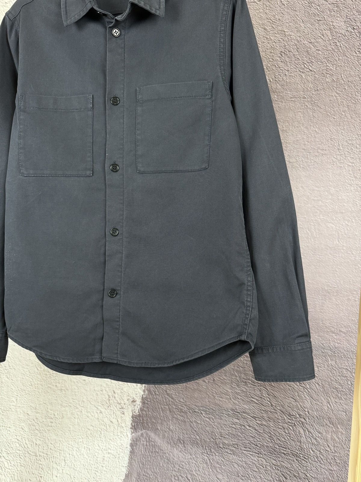 Arket Arket Men cotton twill regular fit military overshirt Size US S / EU 44-46 / 1 - 5 Thumbnail