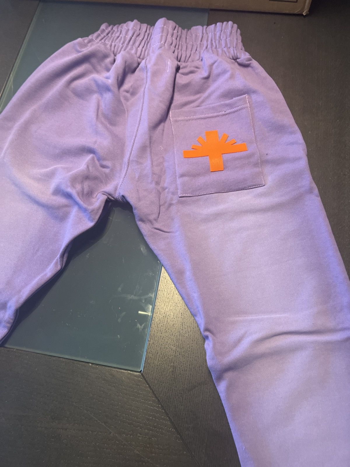 Vertabrae Vertabrea light purple and orange sweatpants Size US 32 / EU 48 - 4 Thumbnail