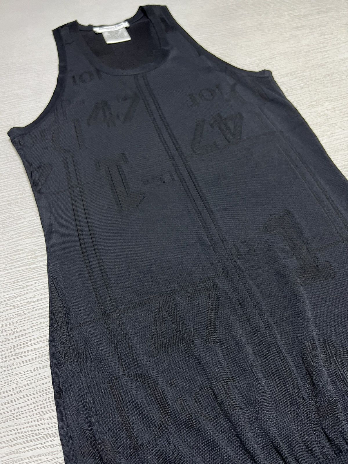Dior Christian Dior - John Galliano - Viscose Printed Mini Dress Size M / US 6-8 / IT 42-44 - 5 Thumbnail