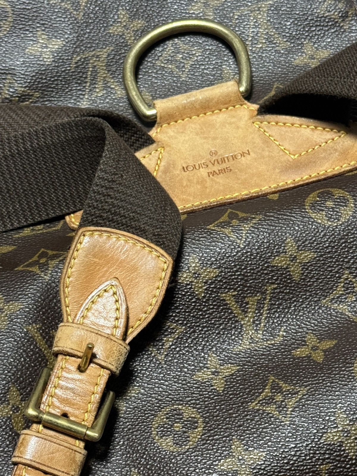 Louis Vuitton Louis Vuitton Montsouris GM Brown Canvas Backpack Size ONE SIZE - 18 Thumbnail