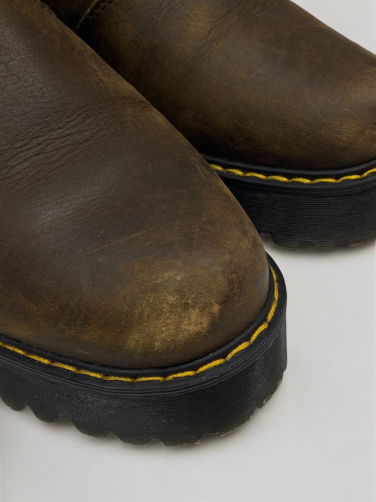 Dr. Martens 🔥 DR MARTENS ROMETTY PLATFORM BOOTS Y2K GRUNGE VIBES 00s Size US 7 / EU 40 - 13 Thumbnail