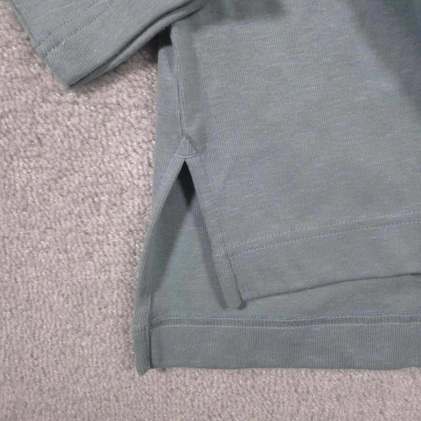 Duluth Trading Company Duluth Trading Co Shirt Womens Large Green Mock Neck Long Sleeve Tunic Knit Top Size L / US 10 / IT 46 - 4 Thumbnail