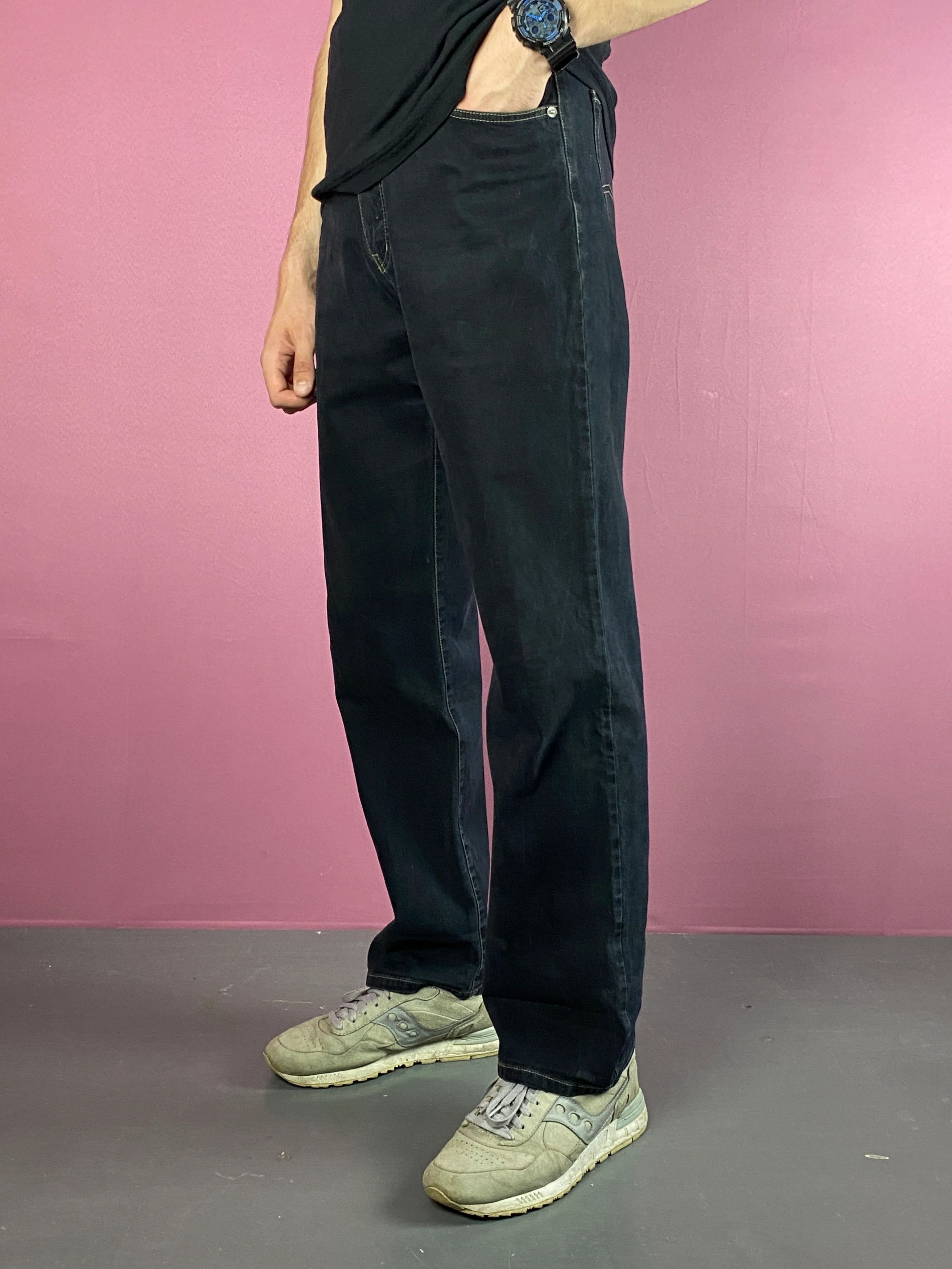 パンツ archive ARMANI JEANS baggy denims black undefined