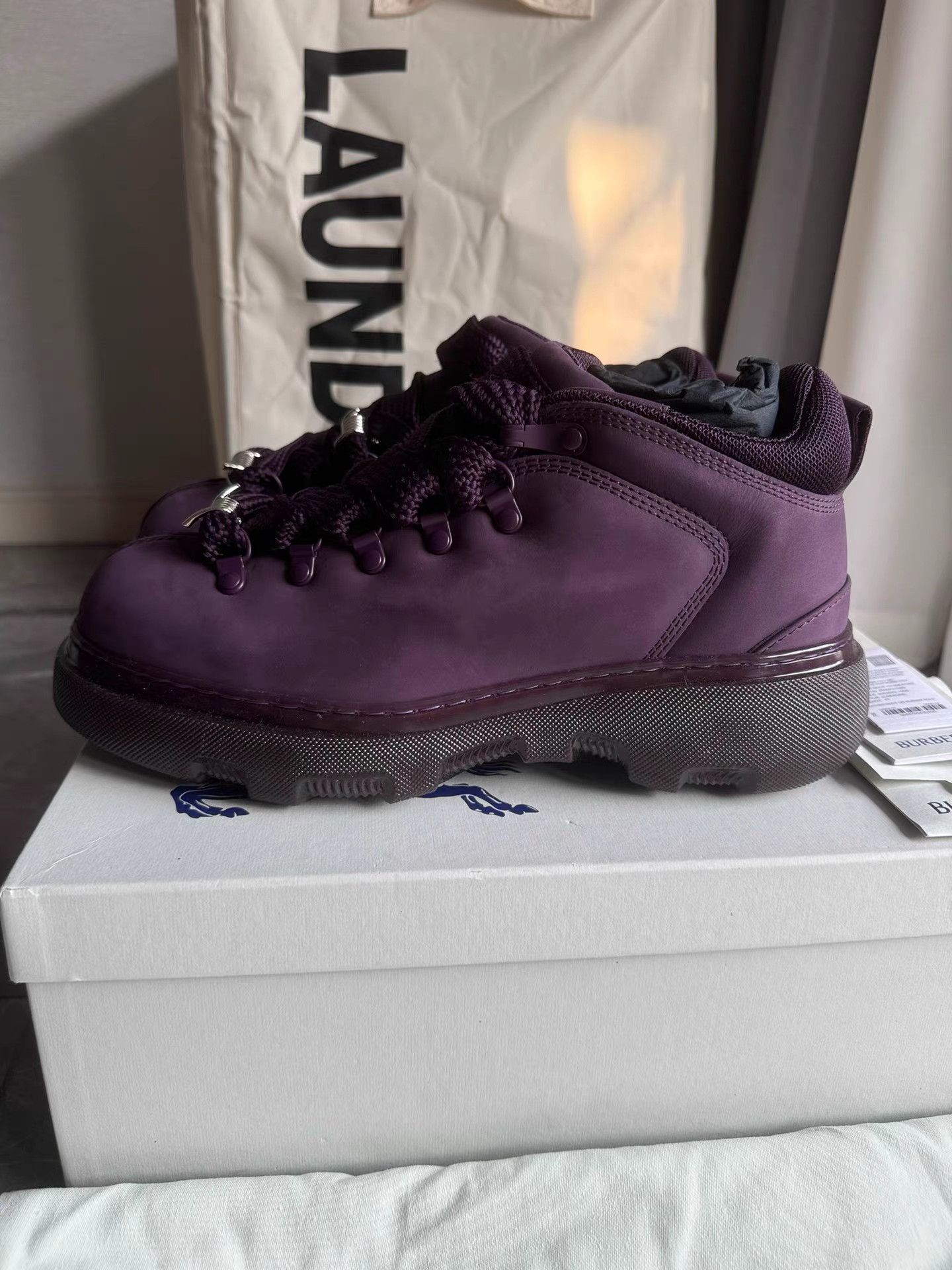 Burberry Burberry Terk Round Toe Hiking / Work Boots K6 Size US 7 / EU 40 - 4 Thumbnail