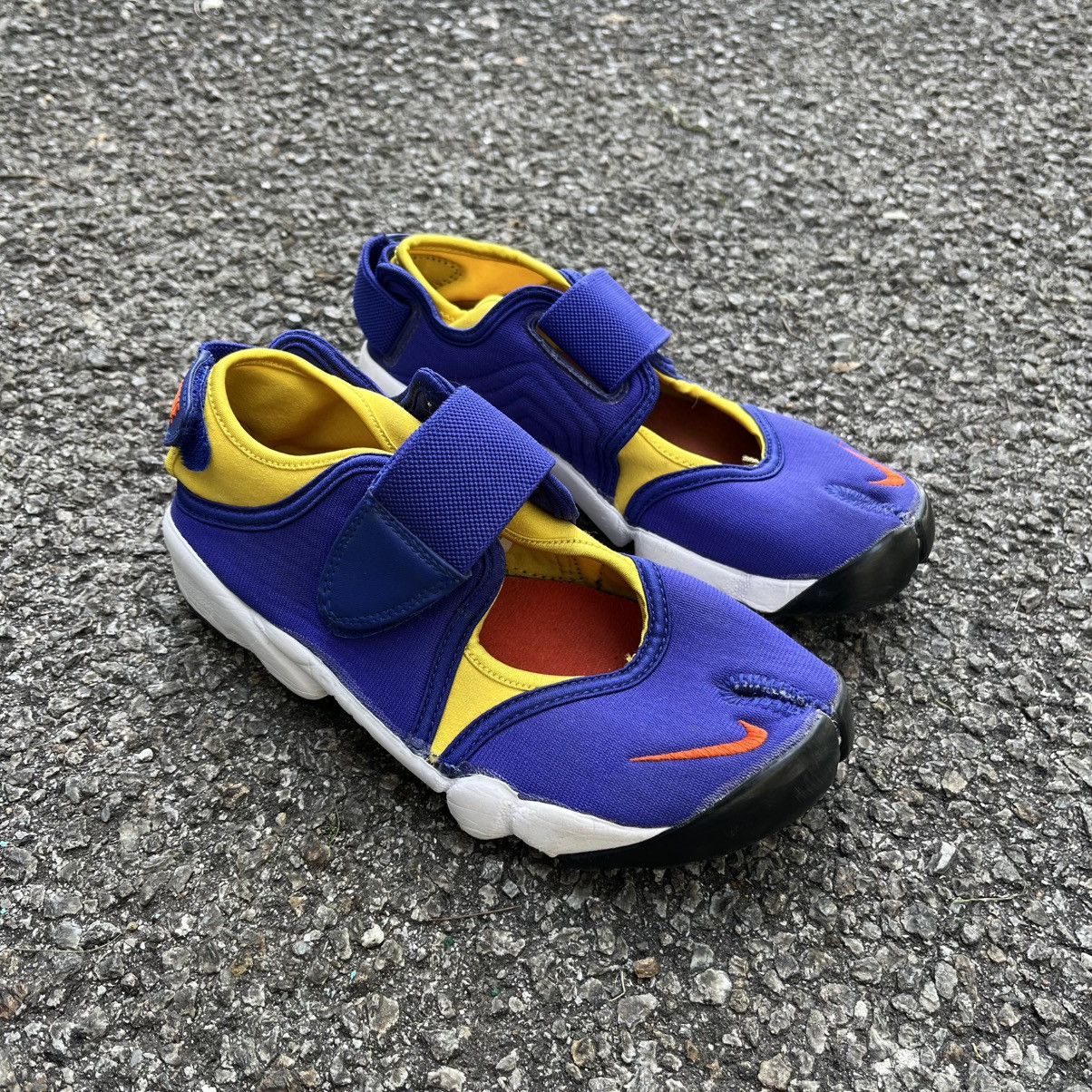Nike Vintage Nike Air Rift Concord Goldenrod 2015 Ninja Sneakers Size US 4 / IT 34 - 1 Thumbnail