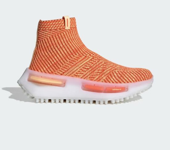 Adidas Adidas IG5049 NMD_S1 Sock Shoes Sneakers Acid Orange ( 9 ) Size US 9 / EU 42 - 1 Thumbnail