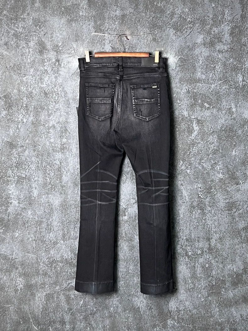 Amiri AmiriBlack elastic jeans 2503-Nextarrow Size US 30 / EU 46 - 2 Thumbnail