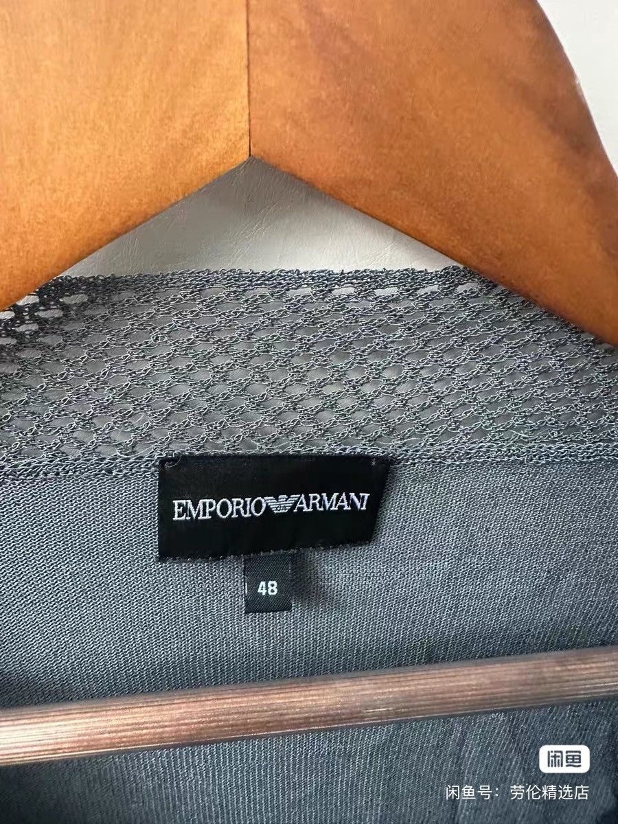 Emporio Armani Armani runway top shirt sweater balenciaga prada dior Size US M / EU 48-50 / 2 - 3 Thumbnail
