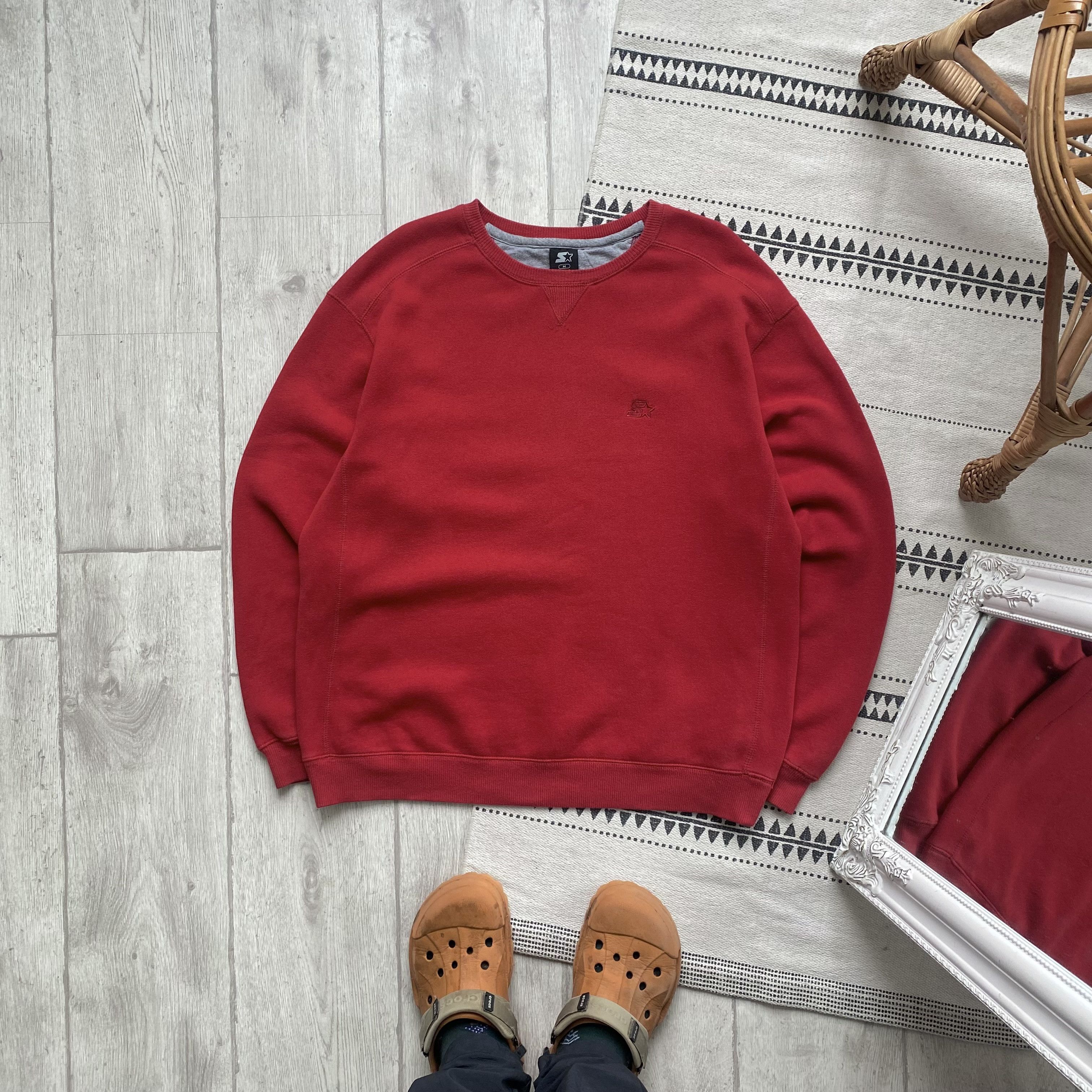 Starter Vintage 90’s Starter Crewneck Boxy Sweatshirt Size US M / EU 48-50 / 2 - 1 Thumbnail