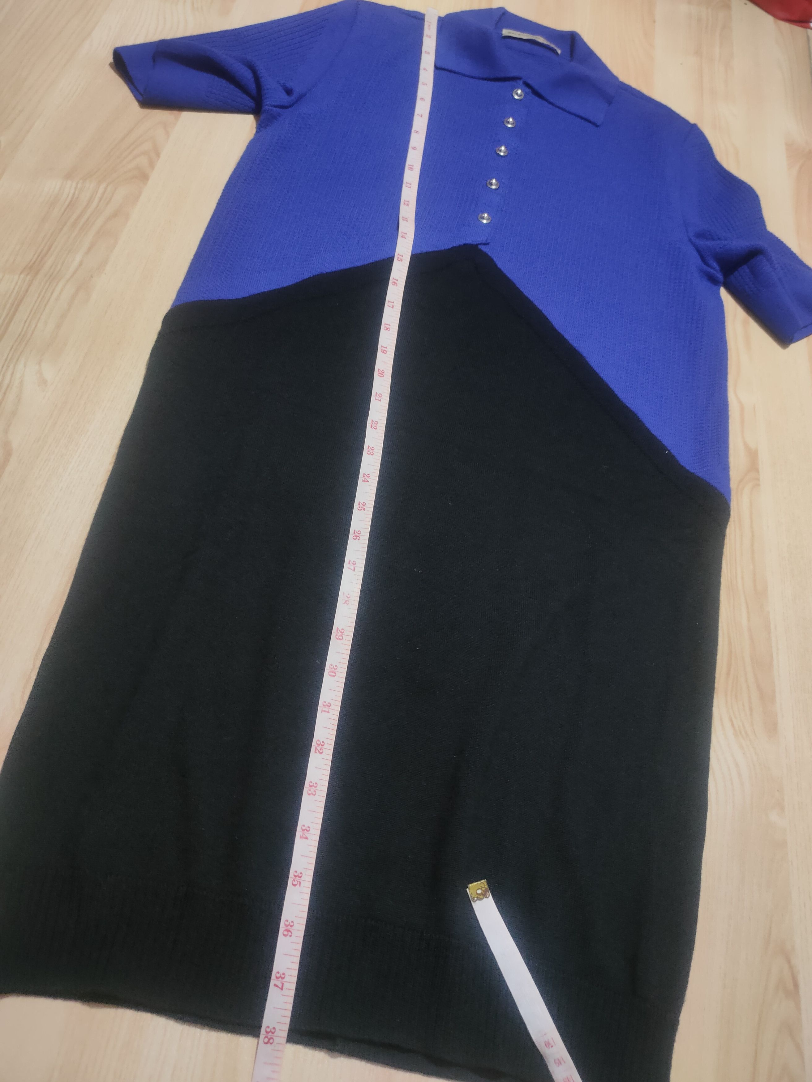 Balenciaga BALENCIAGA MONOCHROME RIB KNIT POLO DRESS Size M / US 6-8 / IT 42-44 - 10 Thumbnail