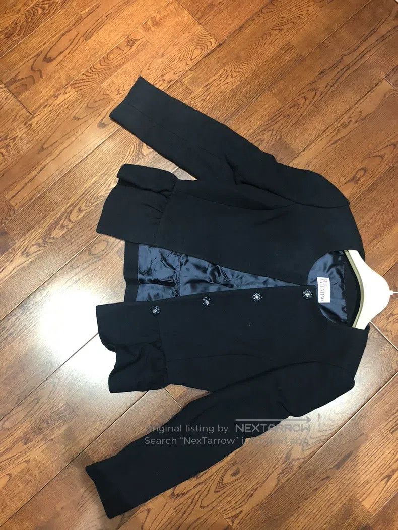 Valentino Valentino Black coat Size XS / US 0-2 / IT 36-38 - 3 Thumbnail