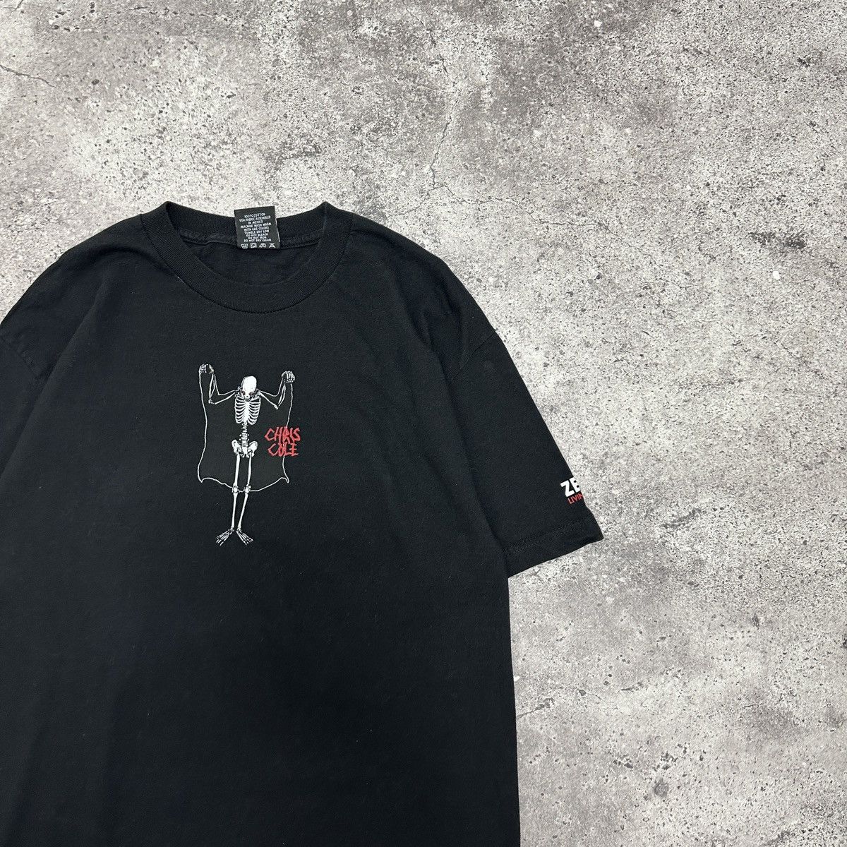 Vintage Vintage 00s Zero Chris Cole Living Dead tee Thrasher Sk8 y2k Size US M / EU 48-50 / 2 - 4 Thumbnail