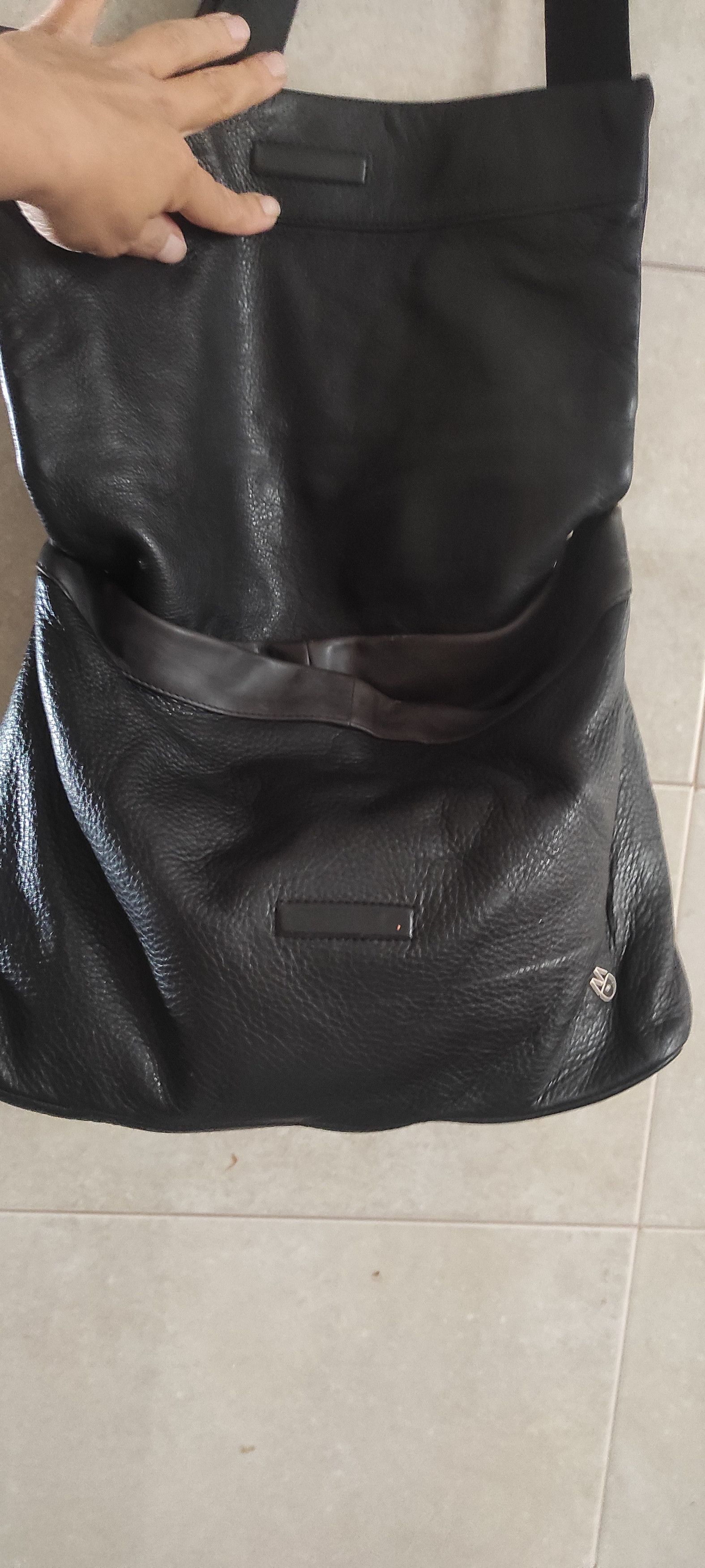 Leather × Mandarina Duck Vintage Mandarina Duck Leather Crossbody Bag Silver Hardware Size ONE SIZE - 11 Thumbnail