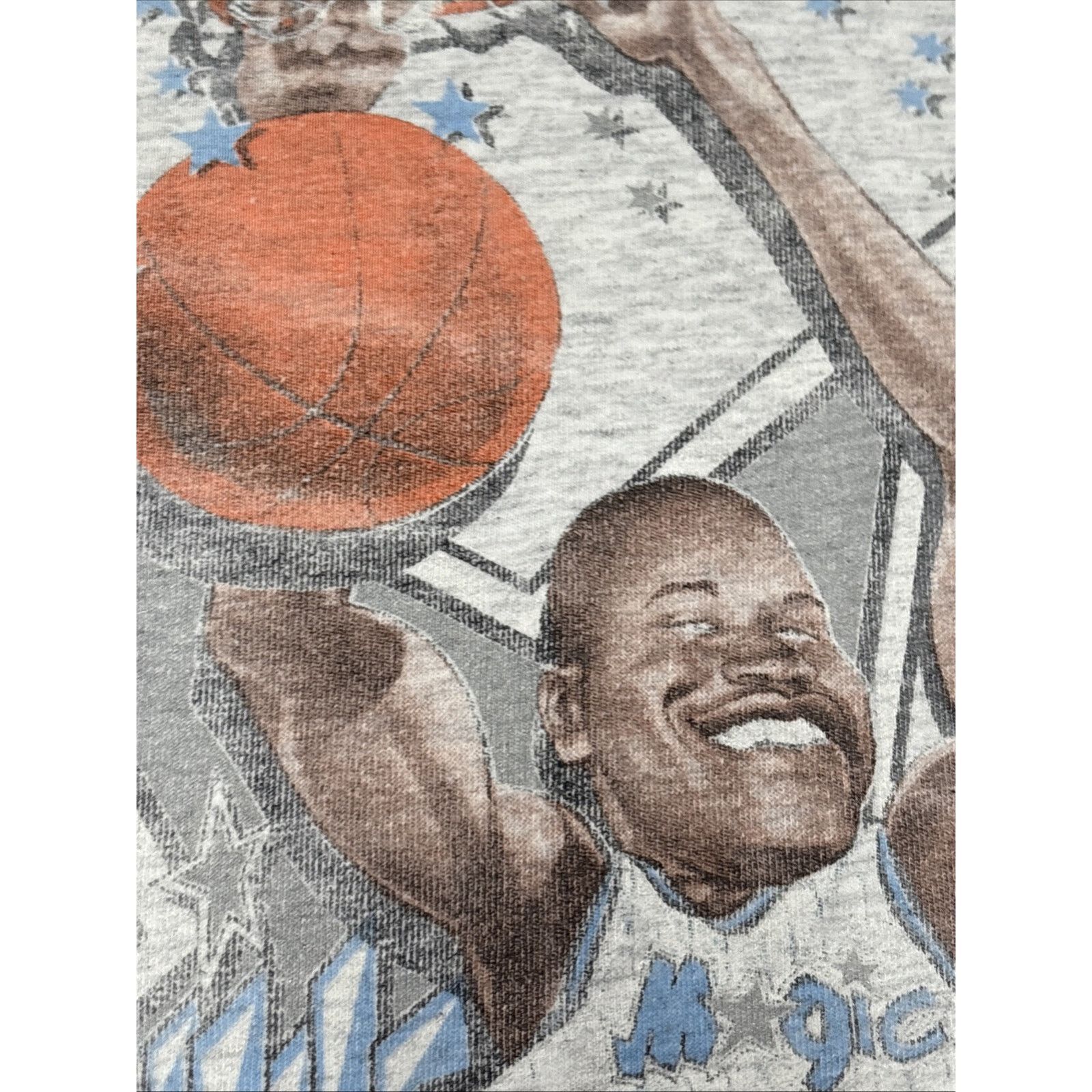 Salem Sportswear Vintage Shaq XL Salem Sportswear Orlando magic1992 Size US XL / EU 56 / 4 - 4 Thumbnail