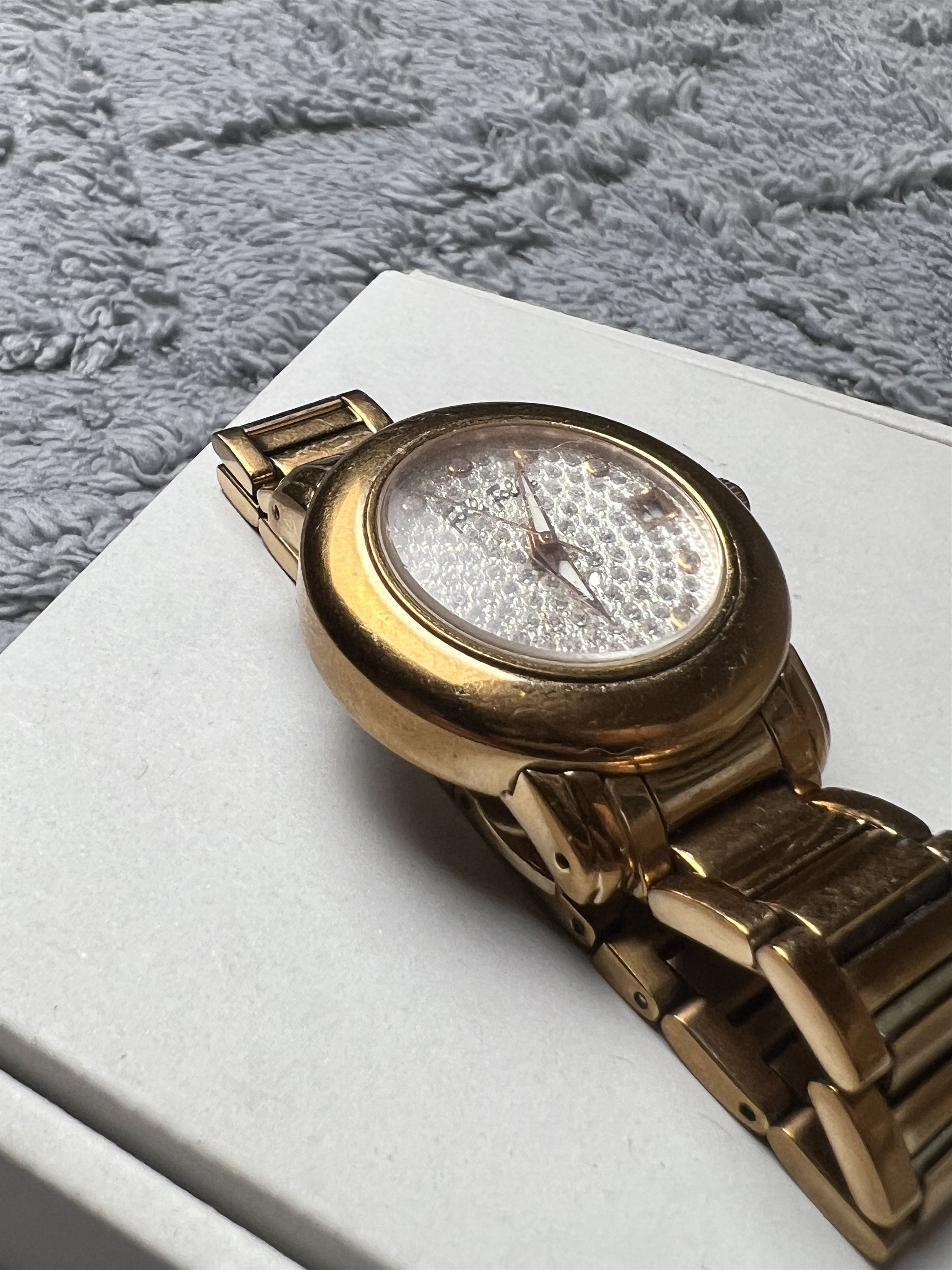 Hysteric Glamour × Vintage Glamour Minimalistic Rhinestones Folli Follie Bracelet Watch Size ONE SIZE - 8 Thumbnail
