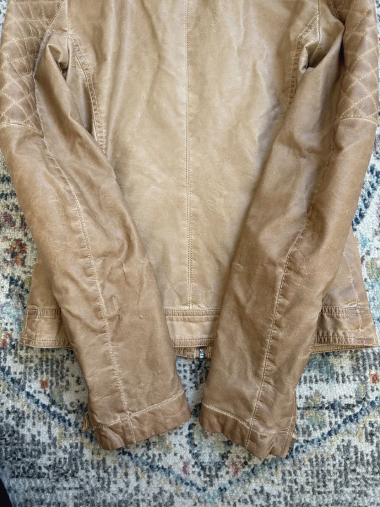 Japanese Brand Vintage Y2K Motorcycle Fur Collar Avantgarde Jacket Size US M / EU 48-50 / 2 - 18 Thumbnail