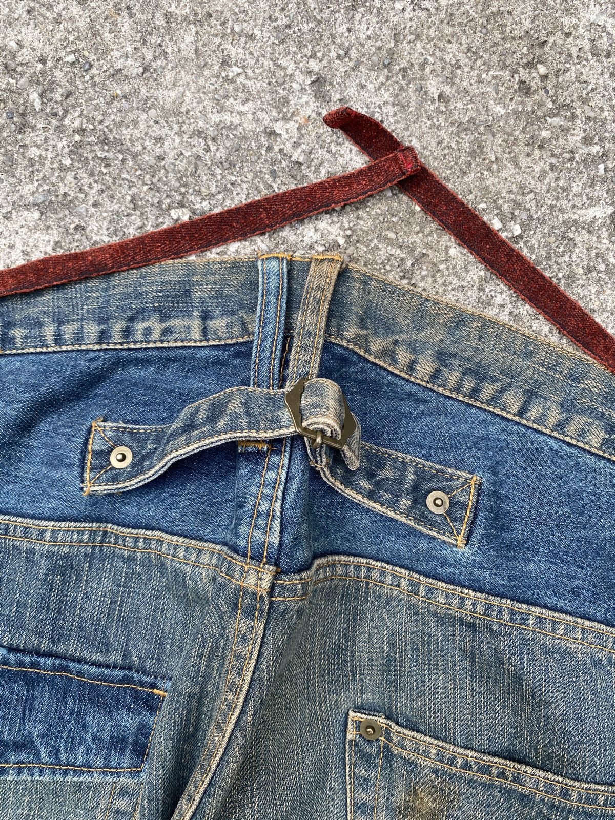 Japanese Brand Shapel Japan Rusty Distressed Denim Size US 32 / EU 48 - 15 Thumbnail