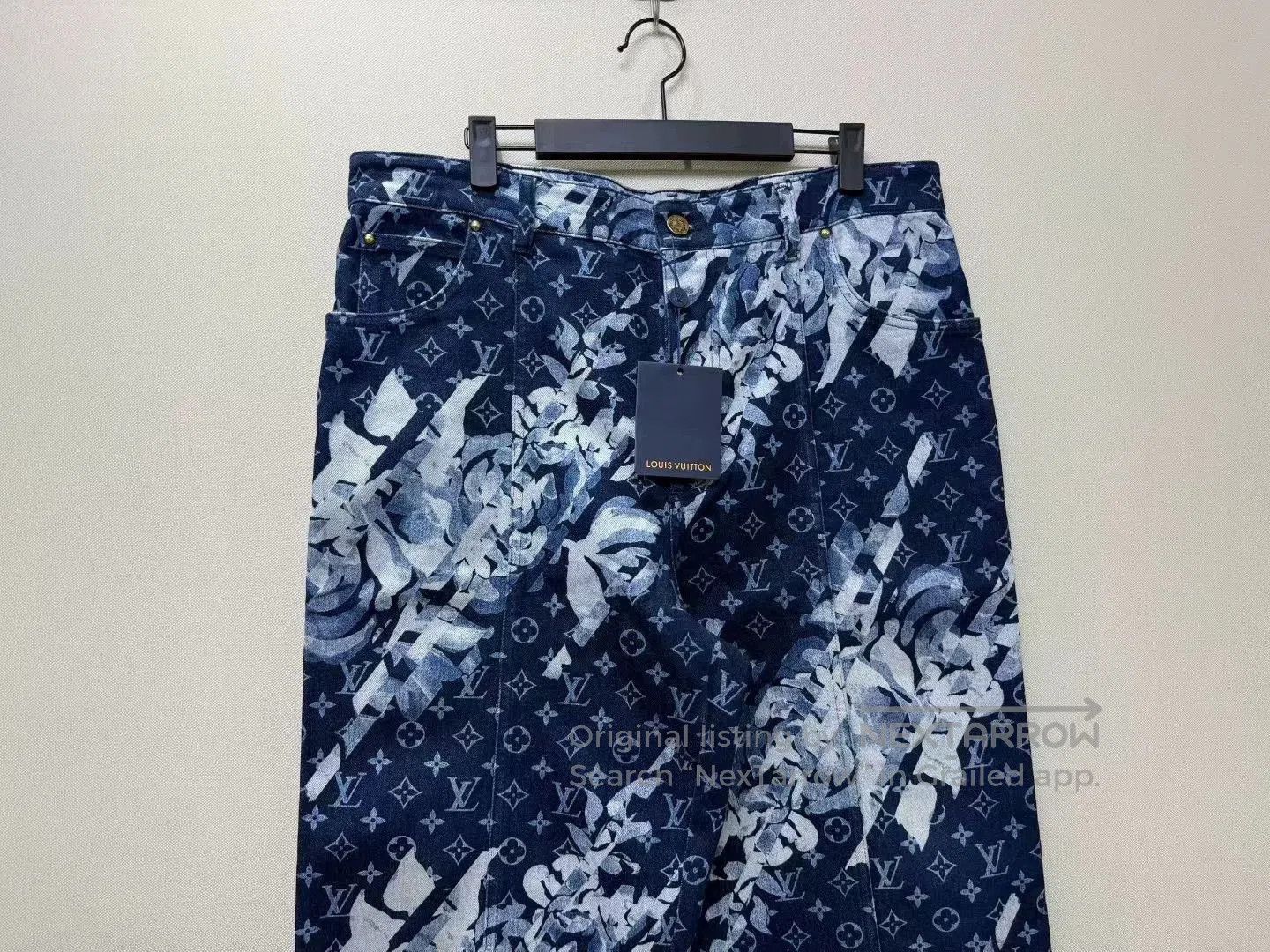 Louis Vuitton blue tie. Size US 36 / EU 52 - 2 Thumbnail