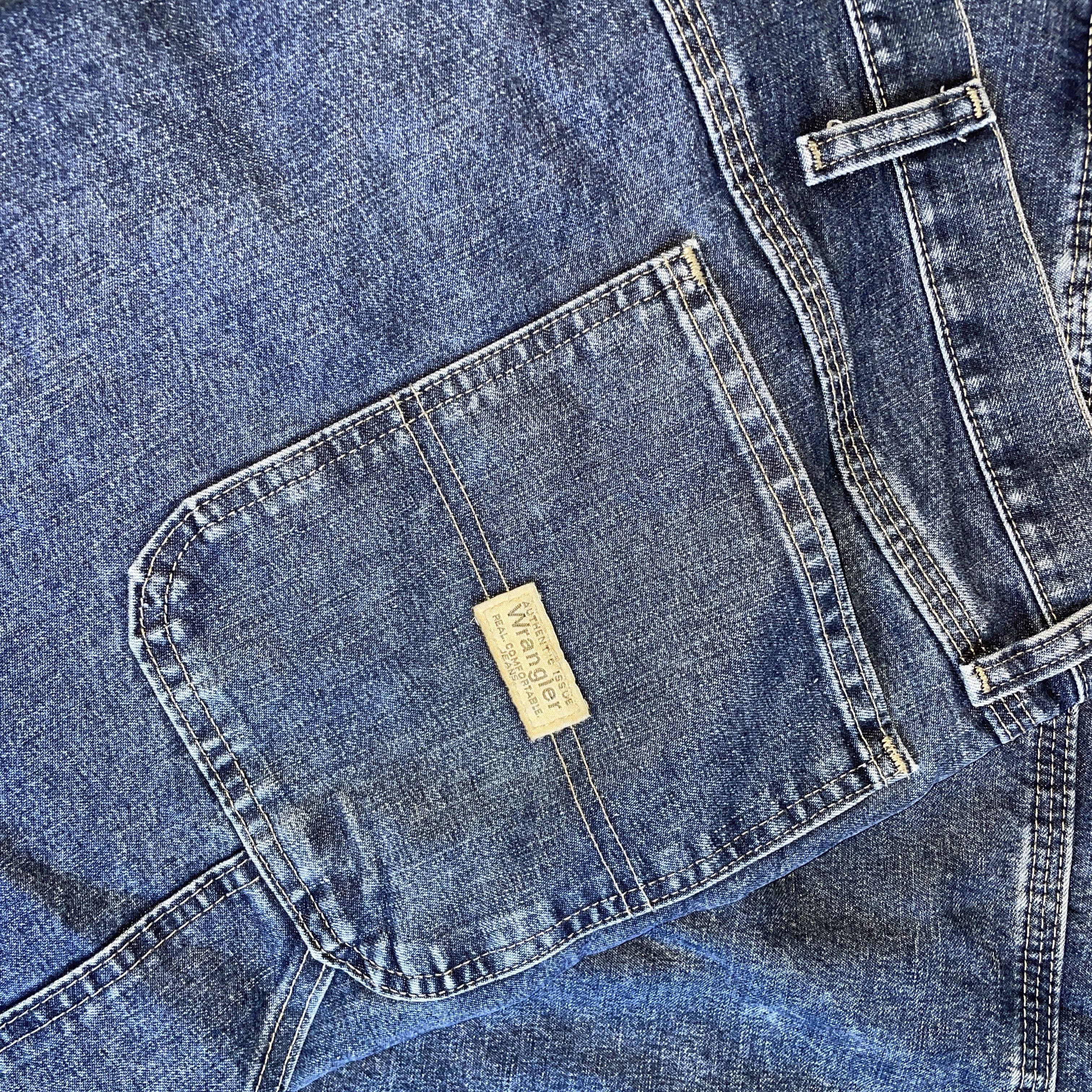Wrangler Wrangler Men's Fashionable Jeans Large Size W 44 L 30 Size US 44 / EU 60 - 2 Thumbnail